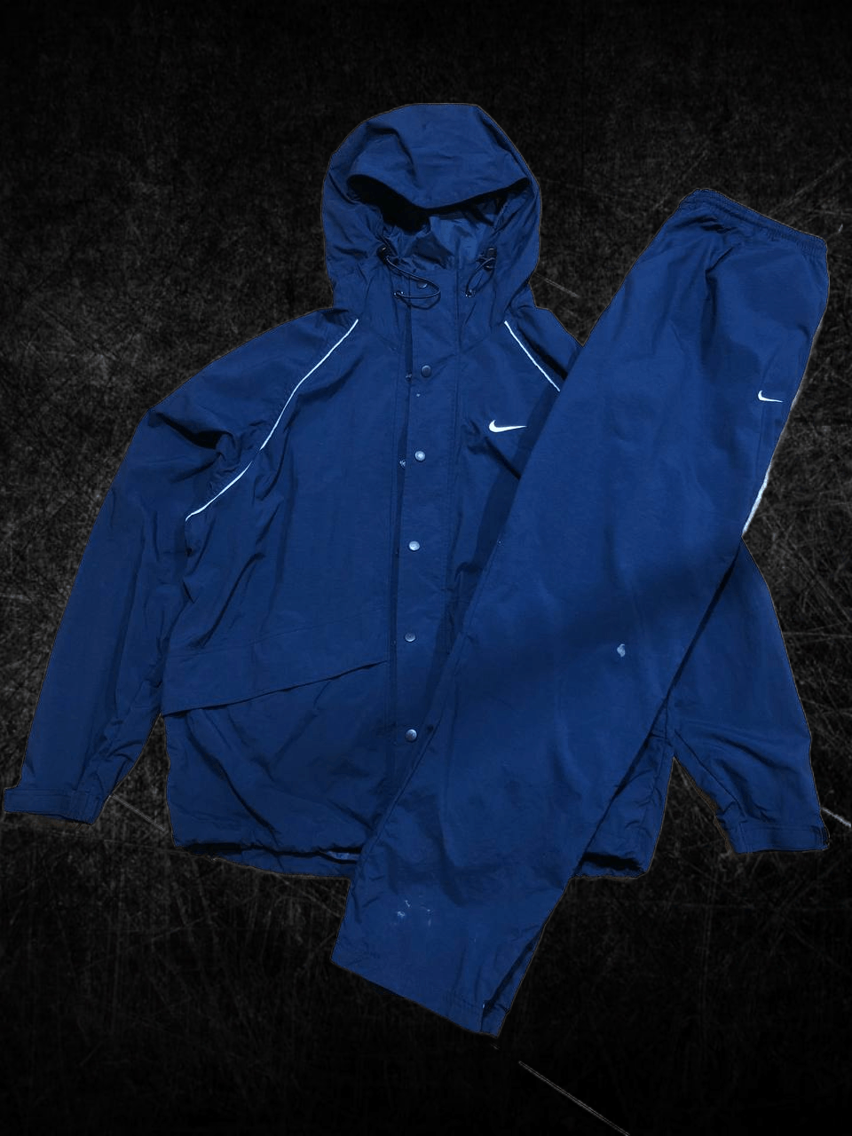 Nike Golf Vintage Men's Navy Windbreaker TRACKSUITS