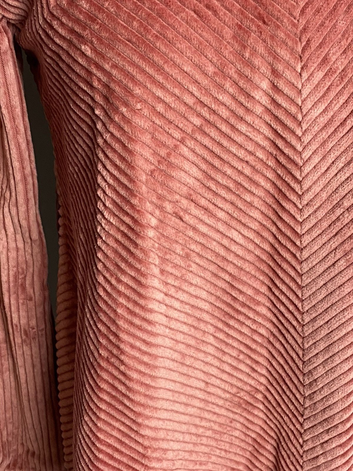 Isabel Marant ISABEL MARANT Dusty Rose Velour Ribbed Top Size 36(XS/S) Size US XS / EU 42 / 0 - 6 Thumbnail