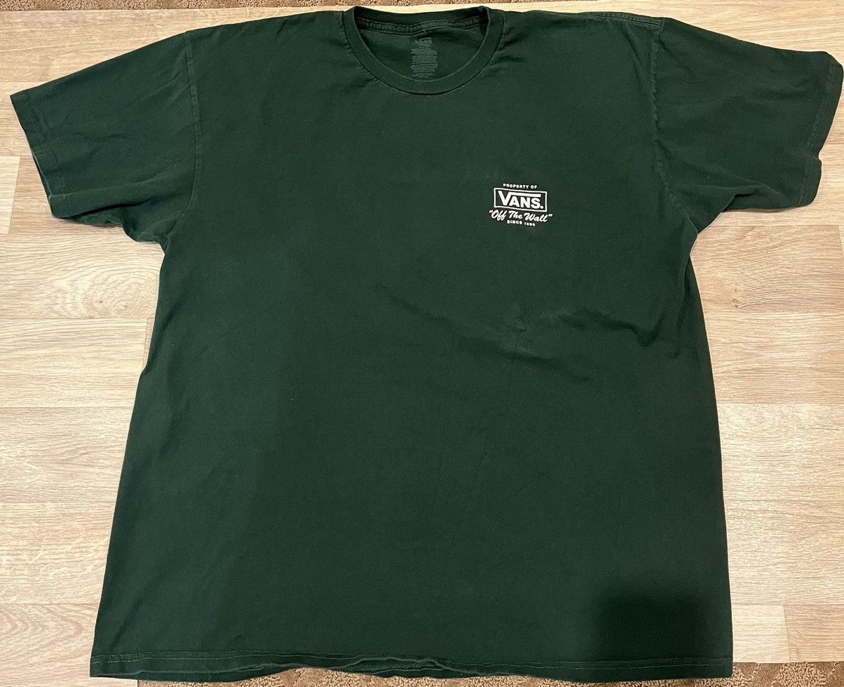 Vans Green Vans “Off the Wall” T-shirt Size US XXL / EU 58 / 5 - 1 Thumbnail