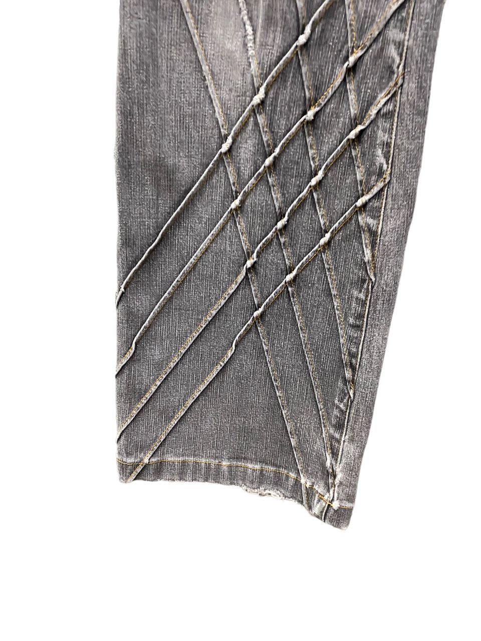 If Six Was Nine 💥BEST OFFER💥TORNADO MART FEMME DISTRESSED BOOTCUT DENIM Size 30" / US 8 / IT 44 - 7 Thumbnail