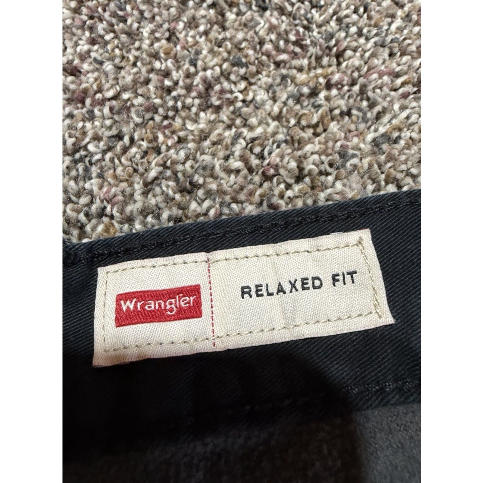 Wrangler Wrangler Cargo Pants Mens 42 Black Fleece Lined Winter 42X30 Relaxed Straight Front Cargo Pocket Solid Cotton Jeans Trousers Dream? Size US 42 / EU 58 - 5 Thumbnail