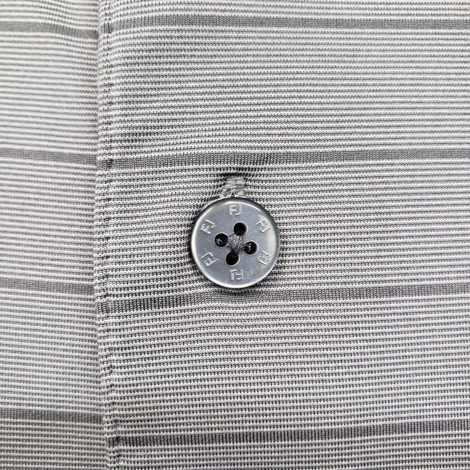 Footjoy Footjoy FJ Golf Performance Polo Shirt Striped Logo Size US XL / EU 56 / 4 - 4 Thumbnail