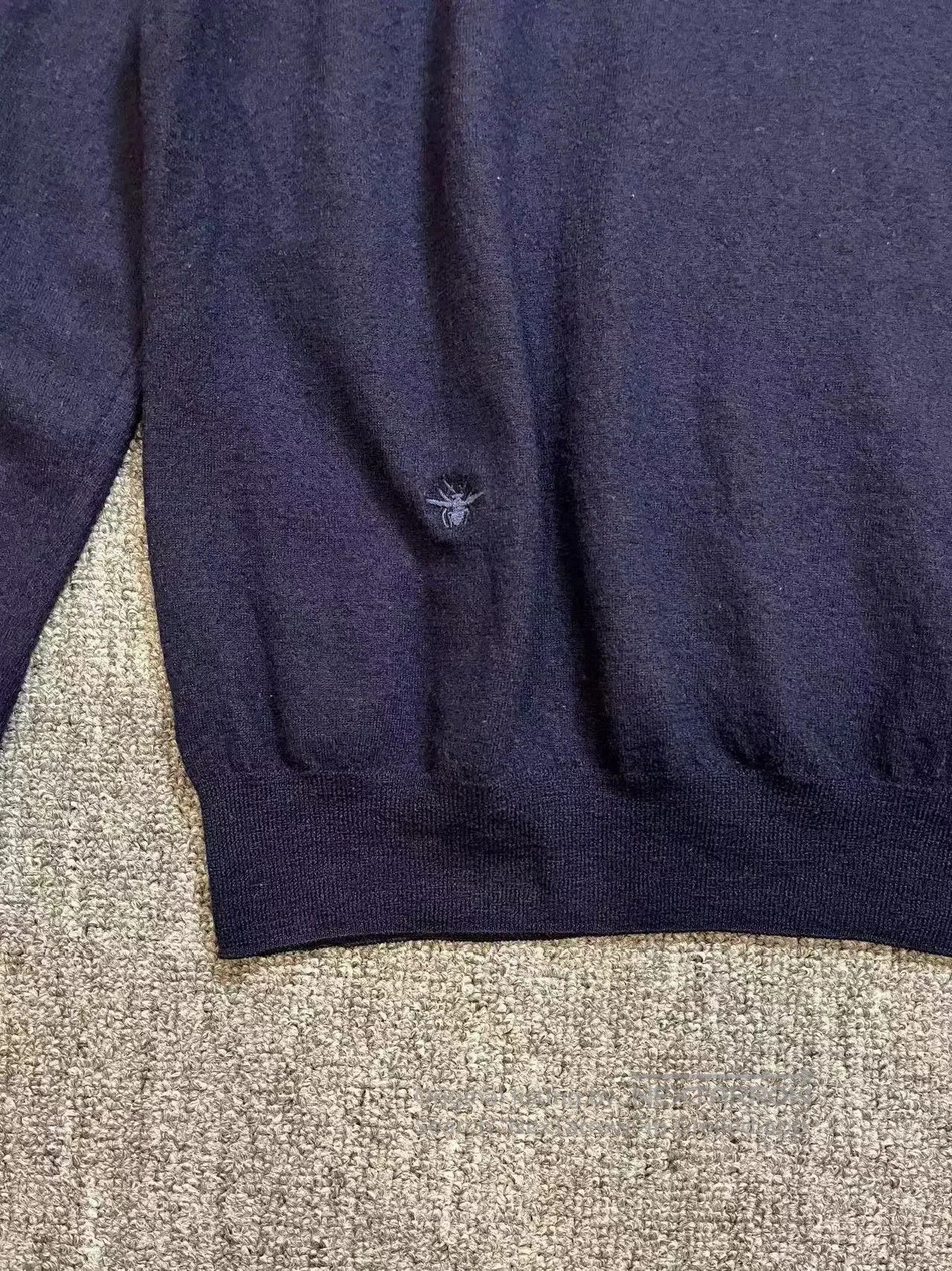Dior Dior Embroidered Wool Knit Sweater for Men. Size US L / EU 52-54 / 3 - 3 Thumbnail