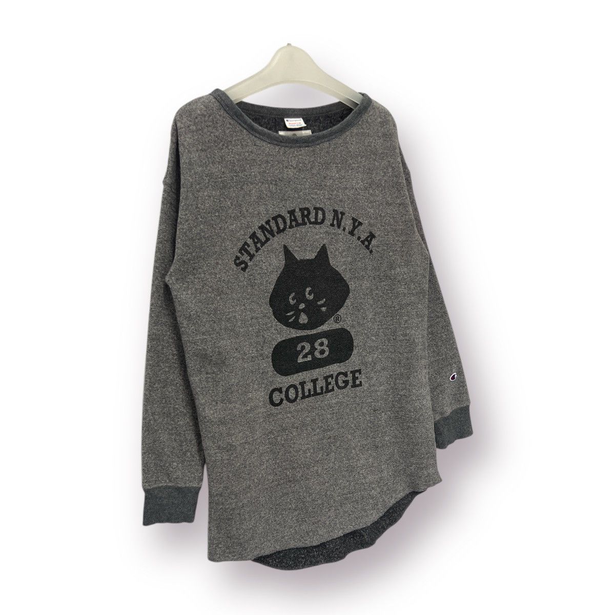 Champion × Ne-Net 🔥 Champion Ne-Net Issey Miyake College Logo Sweatshirt - M Size M / US 6-8 / IT 42-44 - 3 Thumbnail
