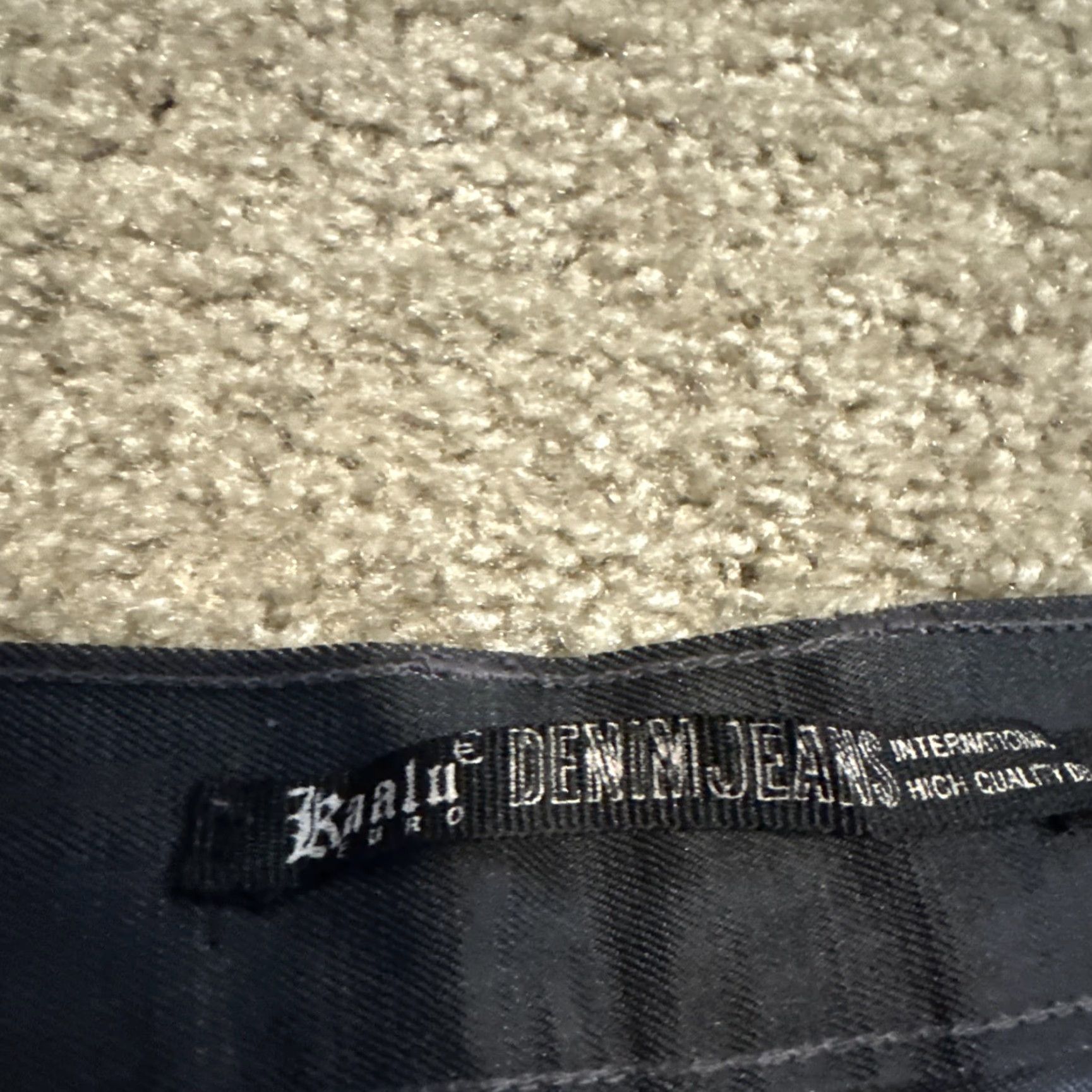 Denime VINTAGE Kaalu Euro Black Jeans Denim 34x30” Men Straight Leg 34 Inseam Regular Size Black Mens Size US 34 / EU 50 - 6 Thumbnail