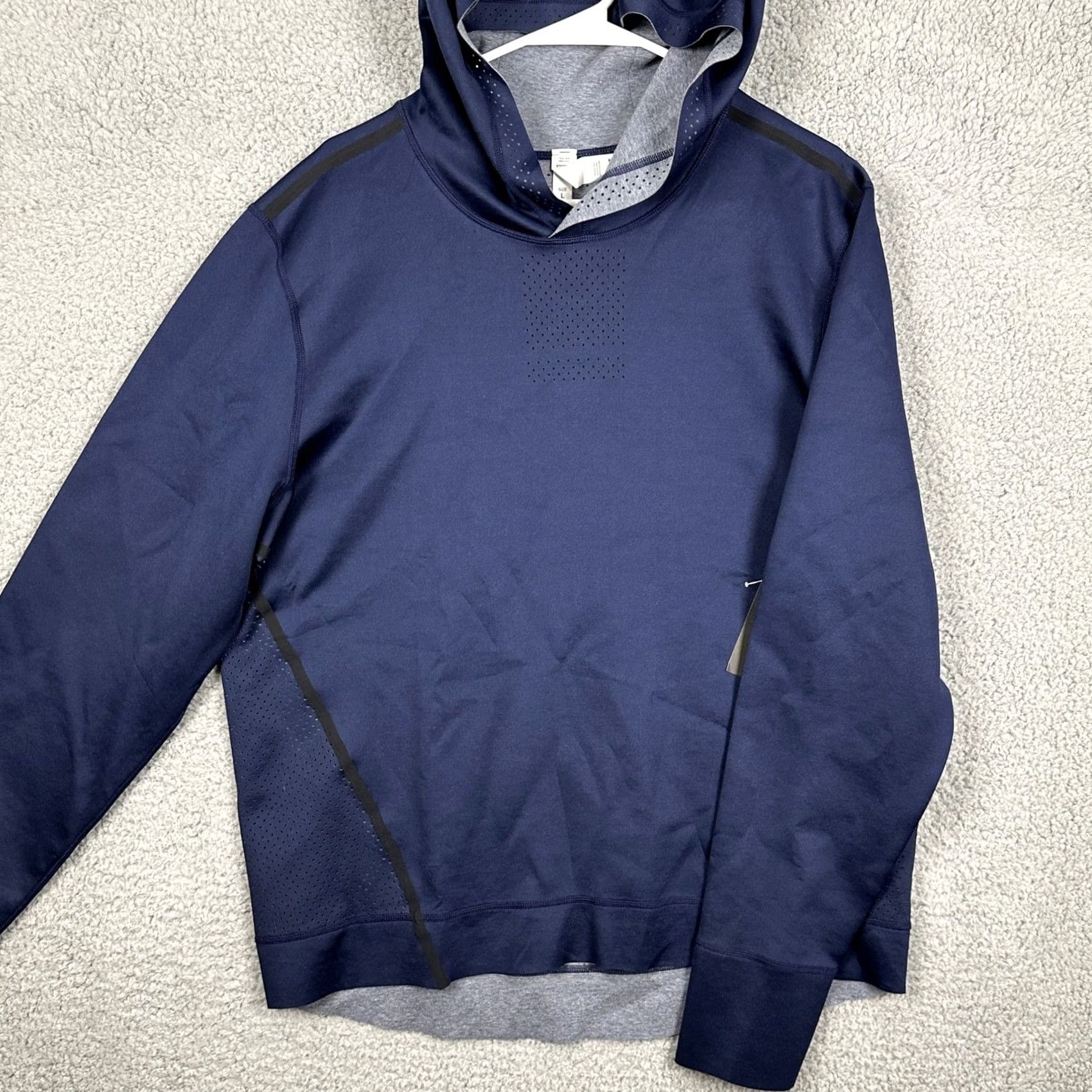 Vintage Yogasmoga Oria Sweatshirt Hoodie Men L Blue Long Sleeve Stretch Pullover NEW Size US L / EU 52-54 / 3 - 2 Thumbnail