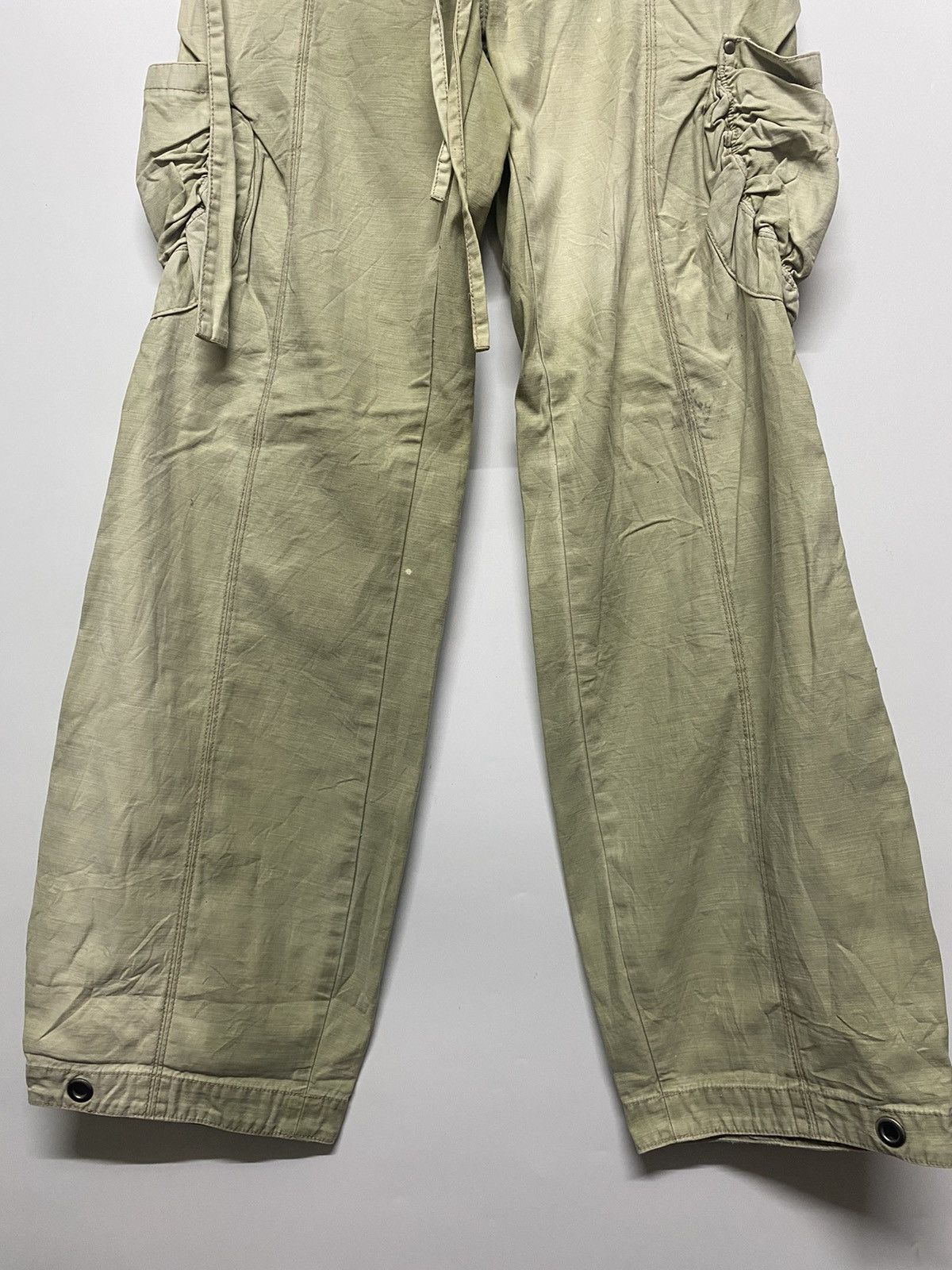 Designer × Japanese Brand Double Standard Clothing Women’s Cargo Multi Pocket Pants Size 36" / US 14 / IT 50 - 8 Thumbnail