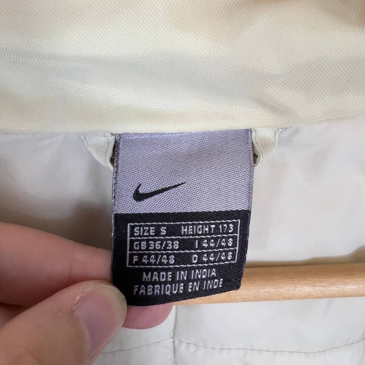 Nike Nike Vintage Swoosh Jacket Men’s Size S Beige Long Sleeve Size US S / EU 44-46 / 1 - 7 Thumbnail