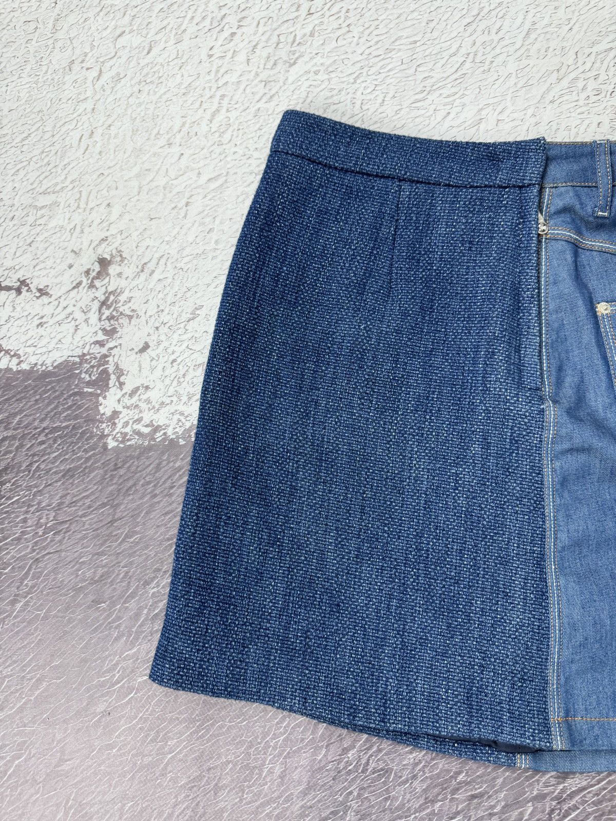 Sonia Rykiel Sonia by Sonia Rykiel denim mini jeans skirt Size 27" / US 4 / IT 40 - 3 Thumbnail