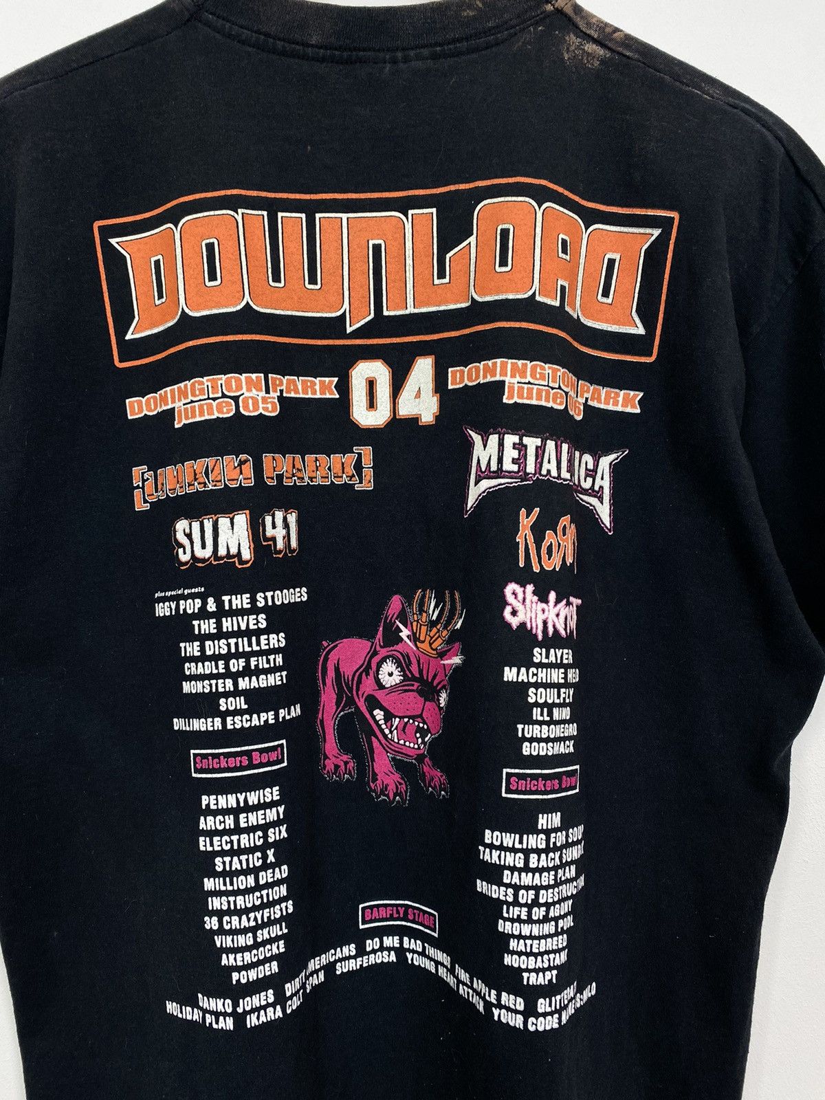 Band Tees Vintage Download Festival Donington Park T Shirt 2005 Size L Size US L / EU 52-54 / 3 - 10 Thumbnail