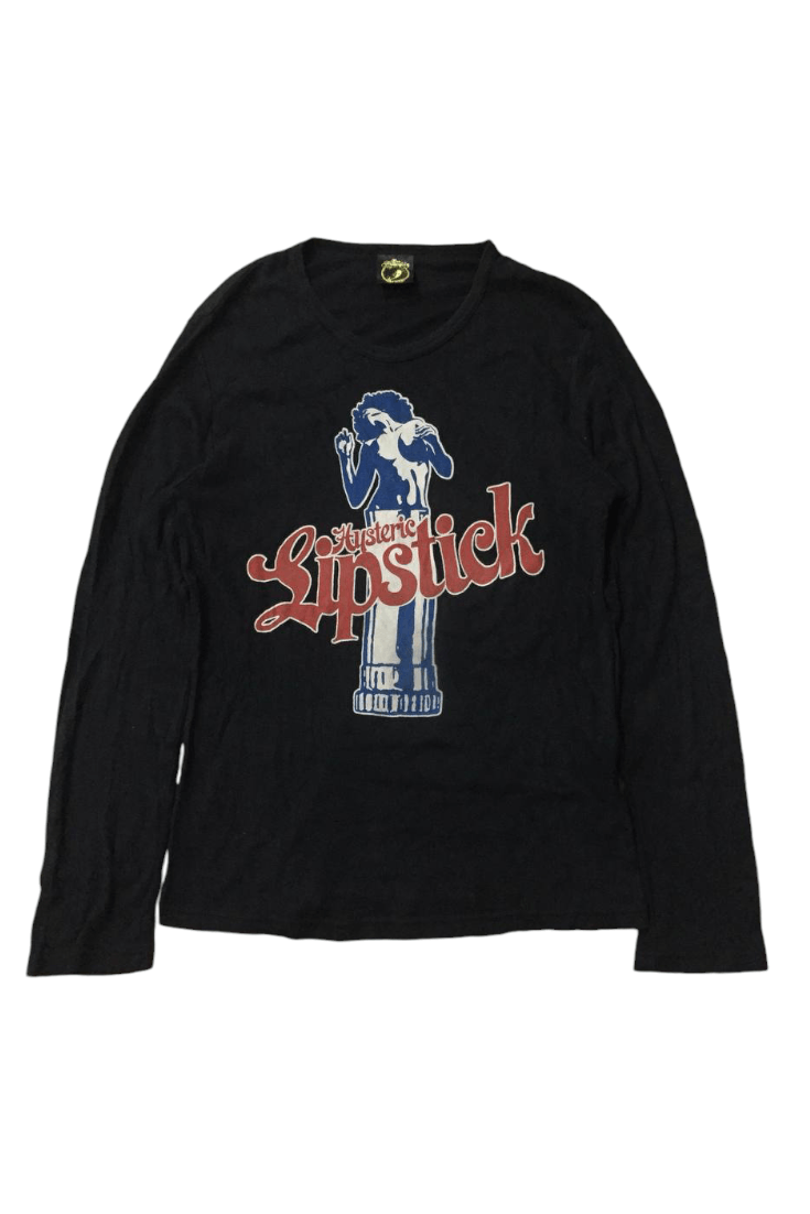 Hysteric Glamour RARE Hysteric glamour lipstick long sleeve Tshirt Size M / US 6-8 / IT 42-44 - 1 Thumbnail