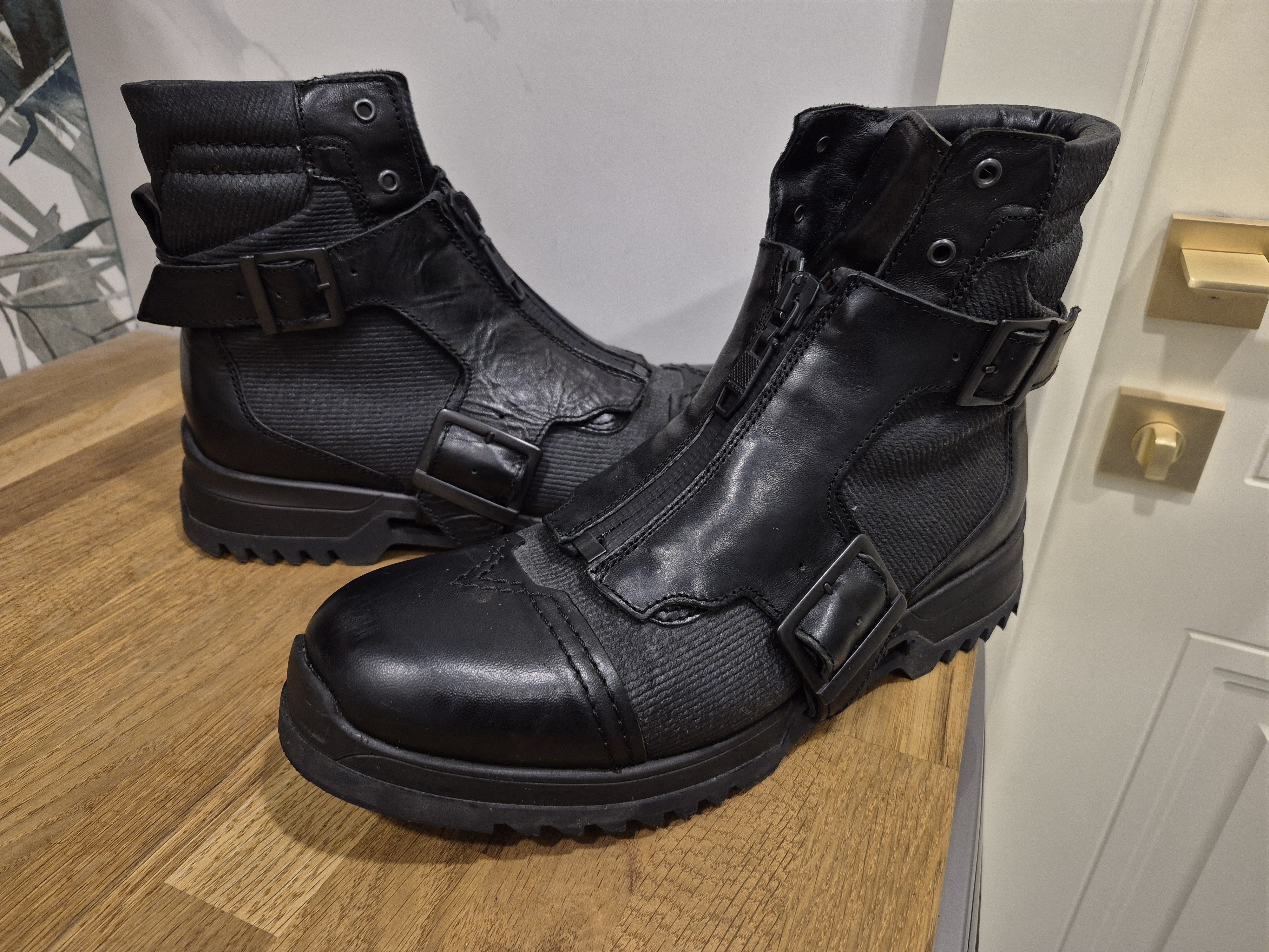 Diesel Diesel rare d klosure leather boots Size US 11 / EU 44 - 8 Thumbnail