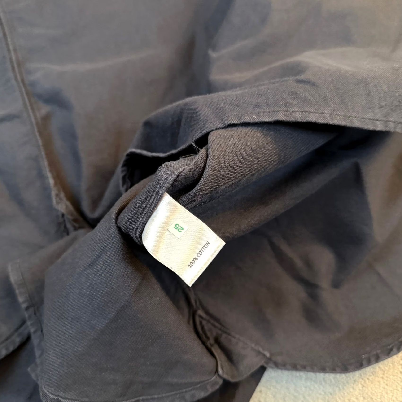 Cremieux VINTAGE Cremieux Black Button-Down Shirt Long Sleeve Cotton Twill 4XT 66in Chest Big & Tall Mens, Classic, Professional, Workwear Size US XXL / EU 58 / 5 - 5 Thumbnail