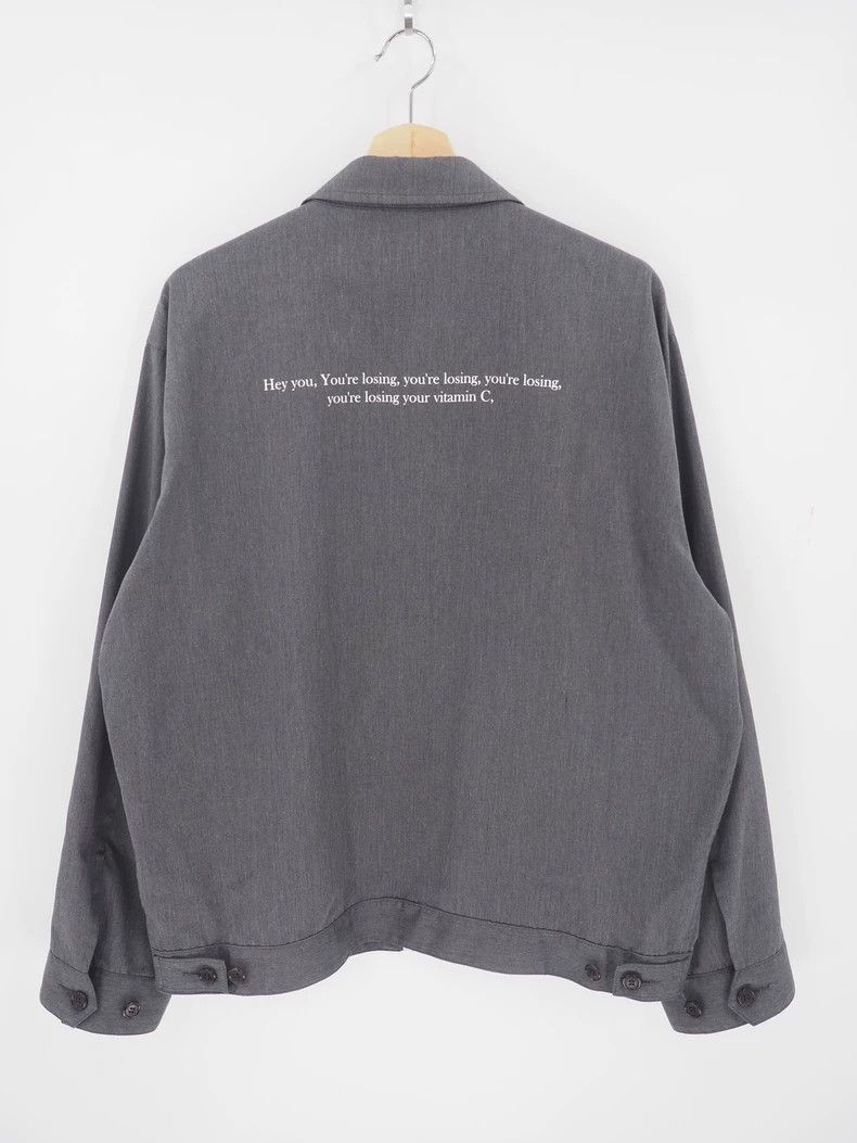 Undercover UNDERCOVERGrey Lyric Jacket 2502-Nextarrow Size US XXL / EU 58 / 5 - 1 Thumbnail