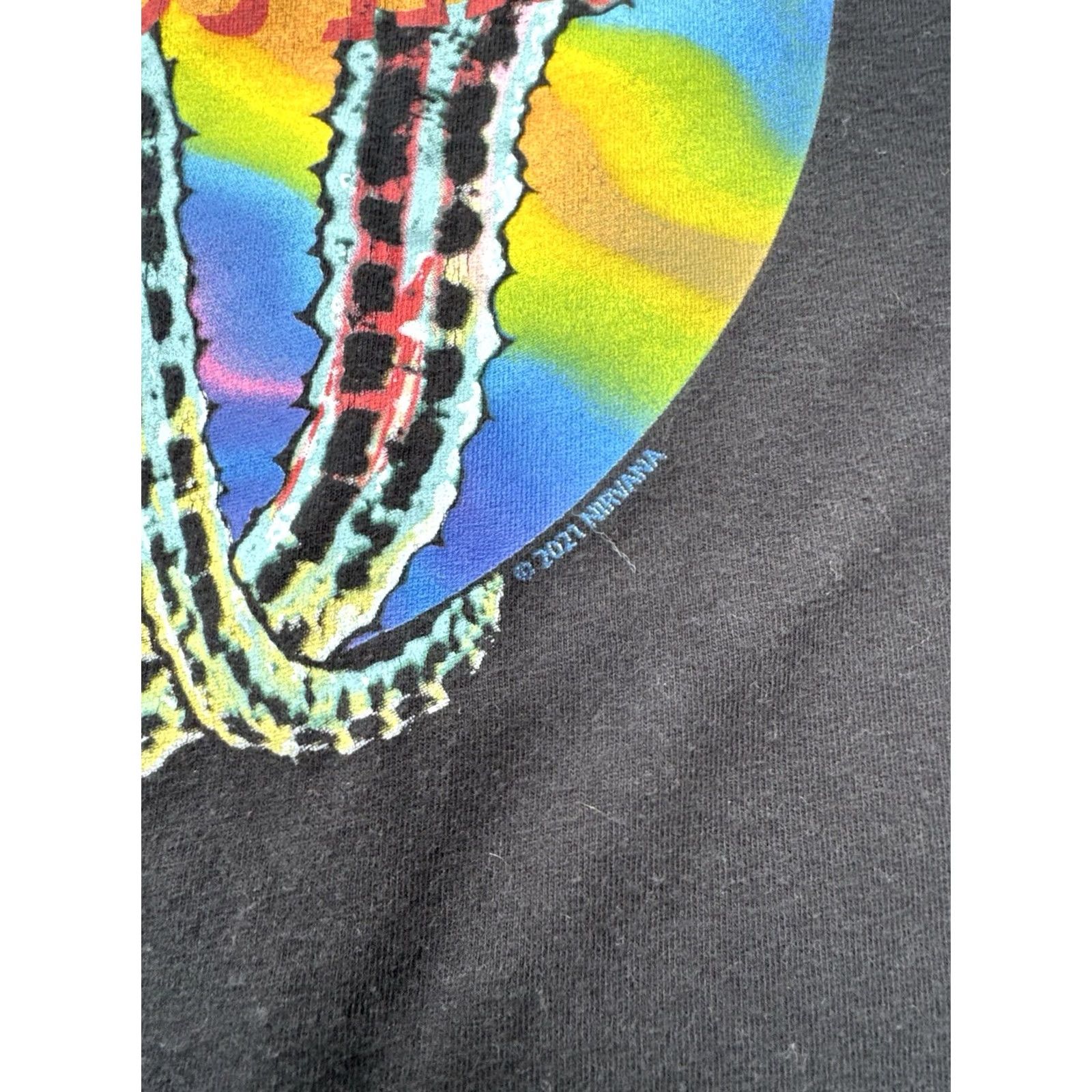 Vintage Nirvana Band T Shirt Come As You Are Seahorse Grunge Black L Mens Size US L / EU 52-54 / 3 - 5 Thumbnail