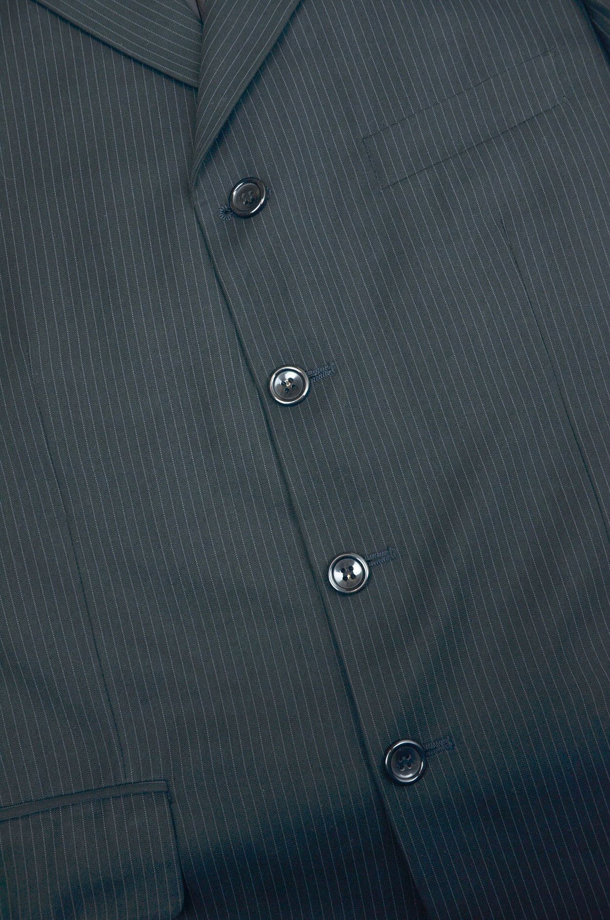 Armani Collezioni Emporio Armani Collezioni Vintage Pinstripe Blazer 50L Size 48R - 5 Thumbnail
