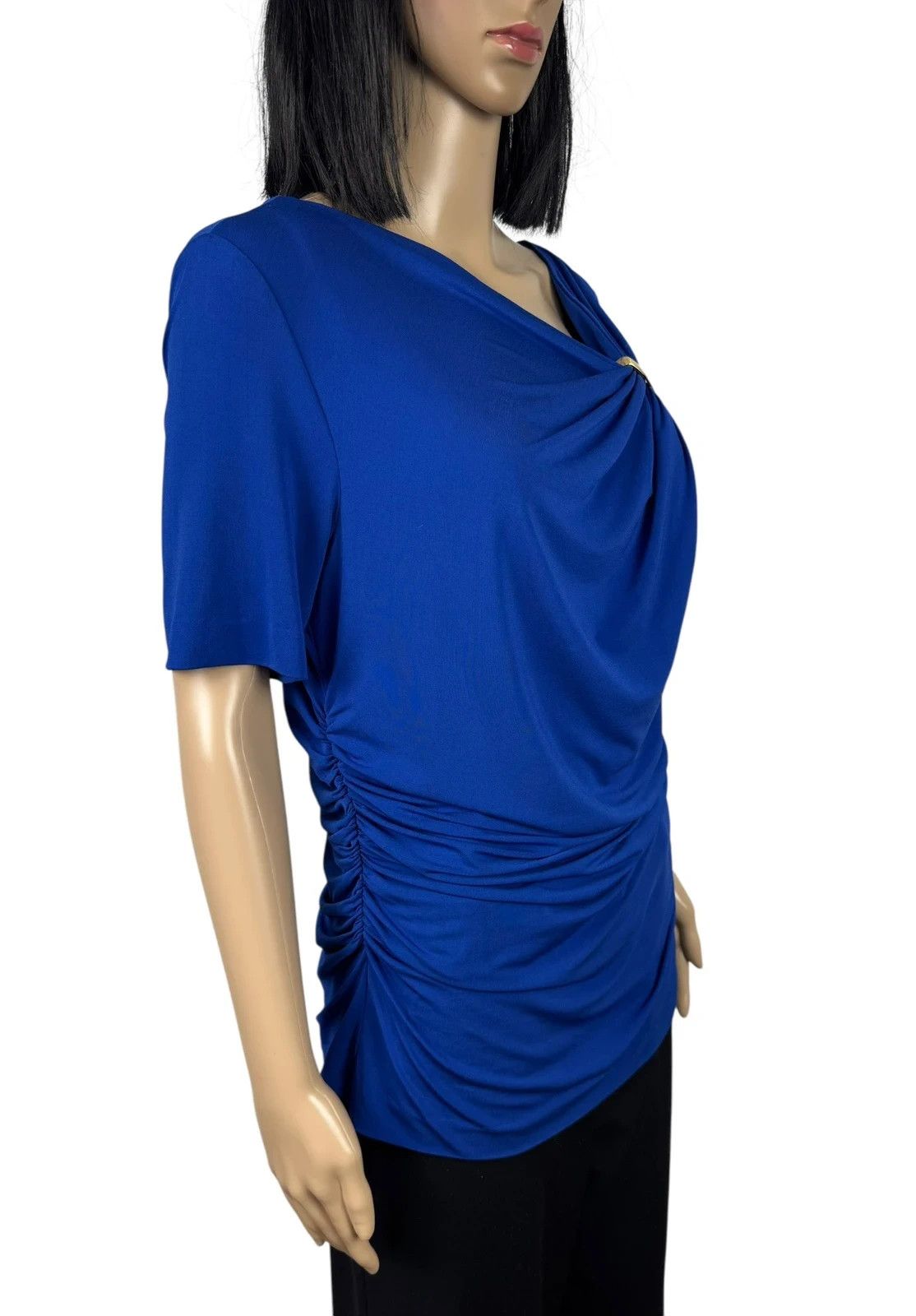 Escada Escada Draped Blouse Viscose size M Size M / US 6-8 / IT 42-44 - 3 Thumbnail