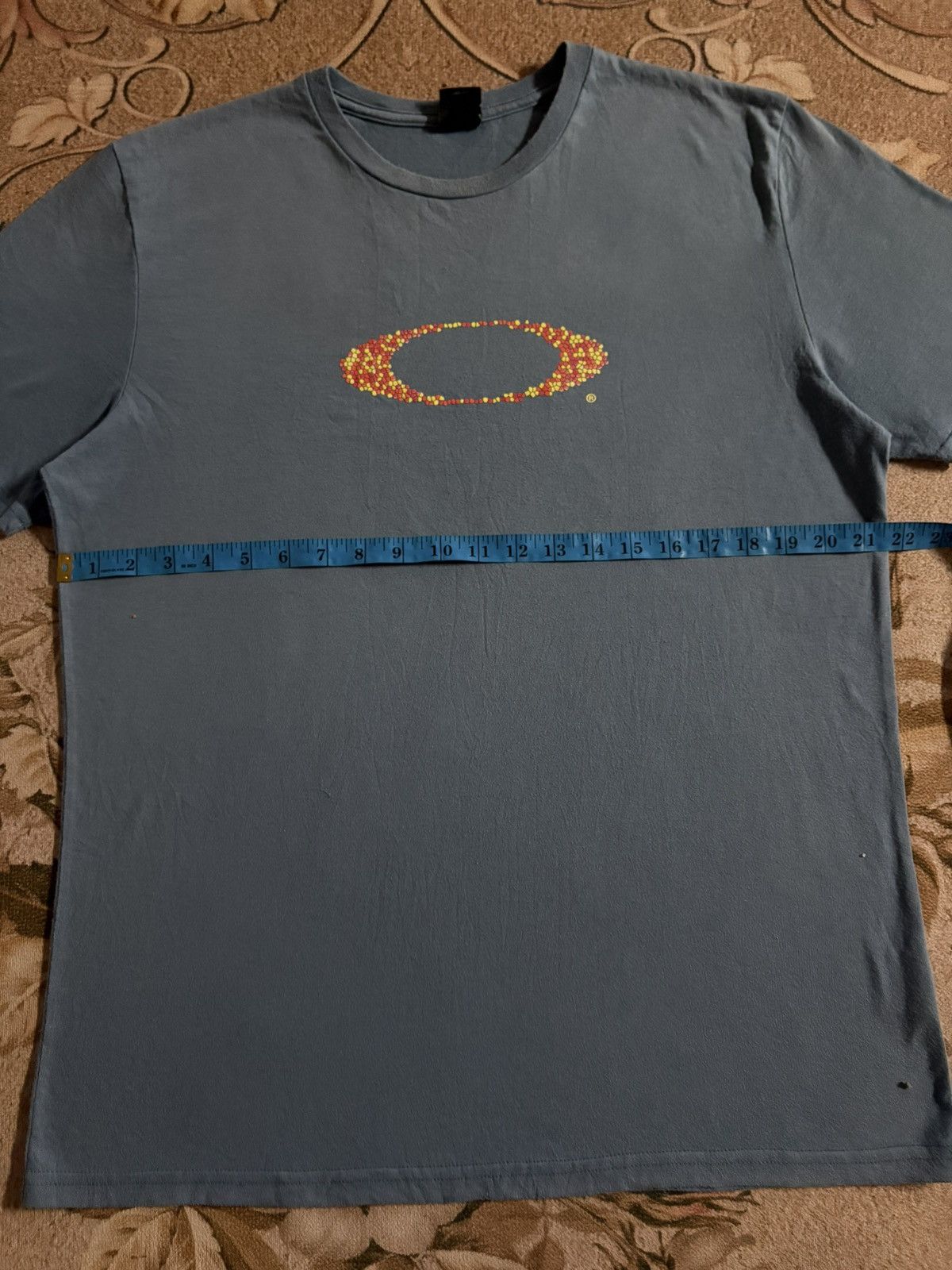 Oakley OAKLEY Big Logo Spell Out Back Side T-Shirt Size US L / EU 52-54 / 3 - 13 Thumbnail