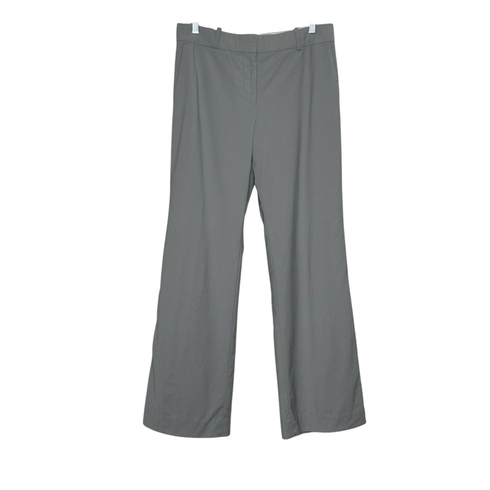 Ann Taylor Ann Taylor gray wide pants dress pants size 6P Size 28" / US 6 / IT 42 - 7 Thumbnail