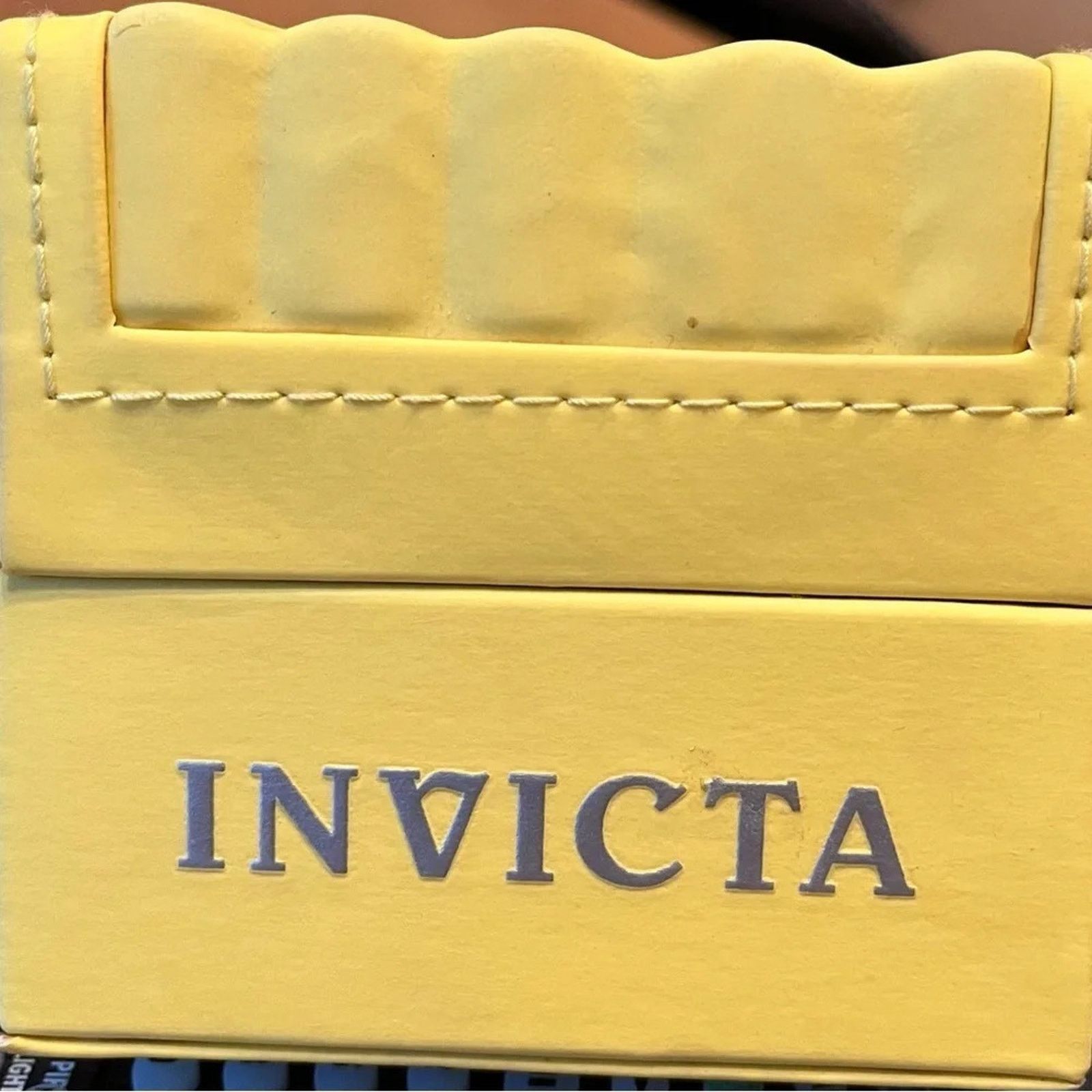 Invicta Invicta watch box, yellow Size ONE SIZE - 1 Thumbnail