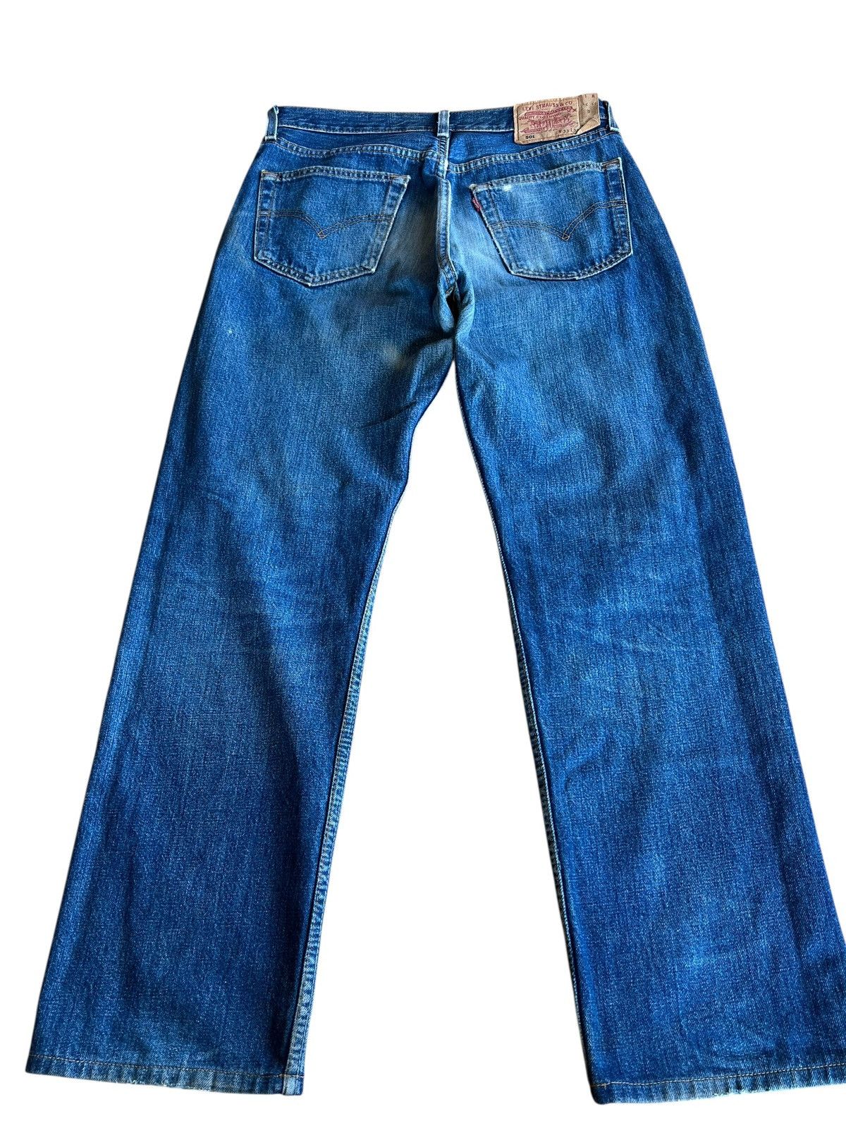 Levi's Vintage Levis 501 Distress Jean Very Rare Size US 31 - 2 Thumbnail