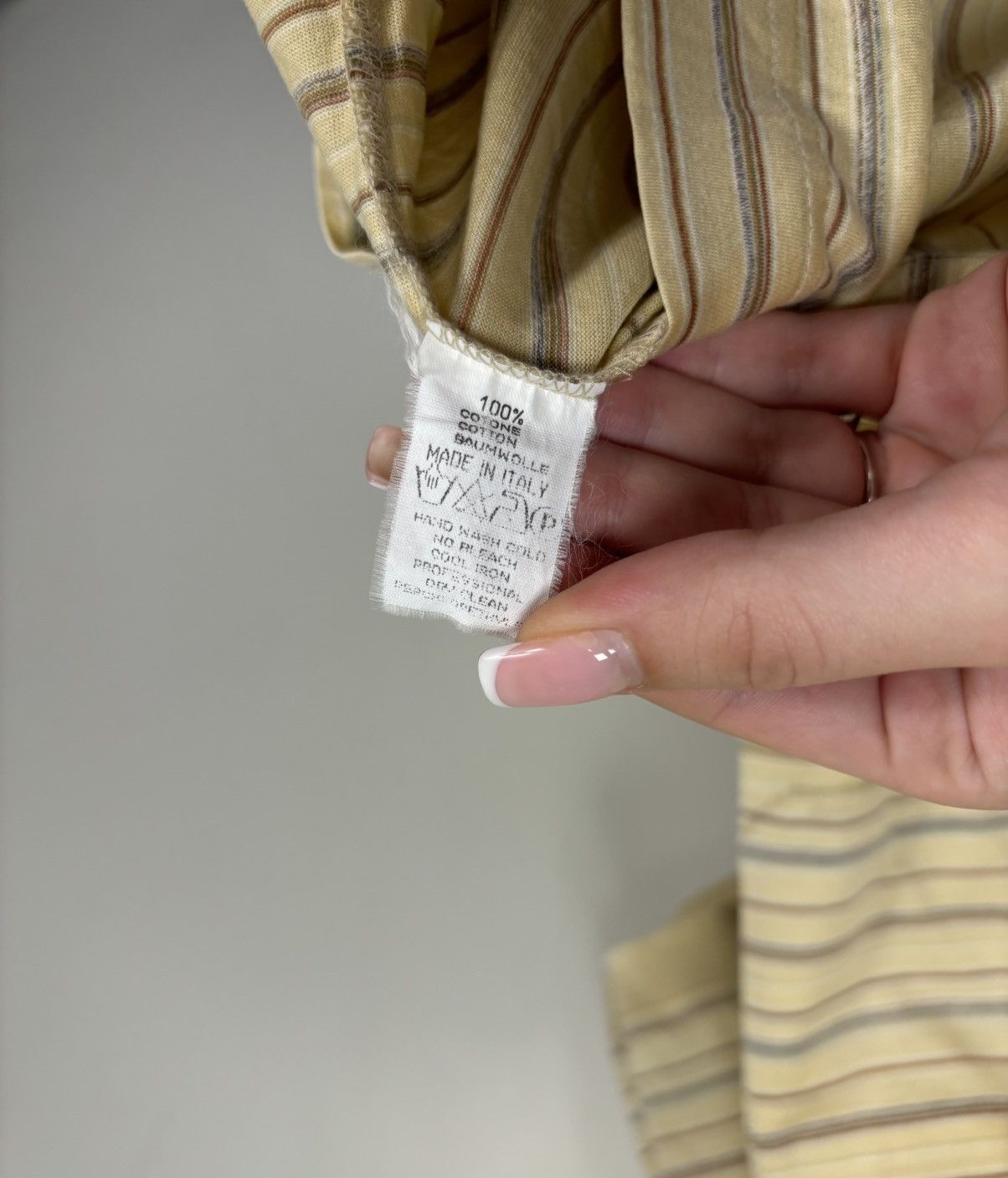 Gran Sasso Gran Sasso Men’s Italian Luxury Classic Striped Polo Shirt Size US L / EU 52-54 / 3 - 12 Thumbnail