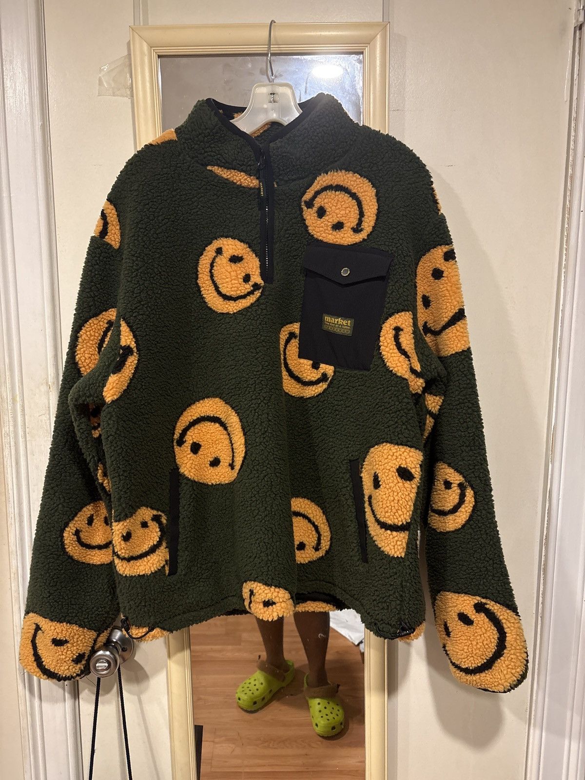 Market Market Quarter Zip Fleece Size US L / EU 52-54 / 3 - 1 Thumbnail
