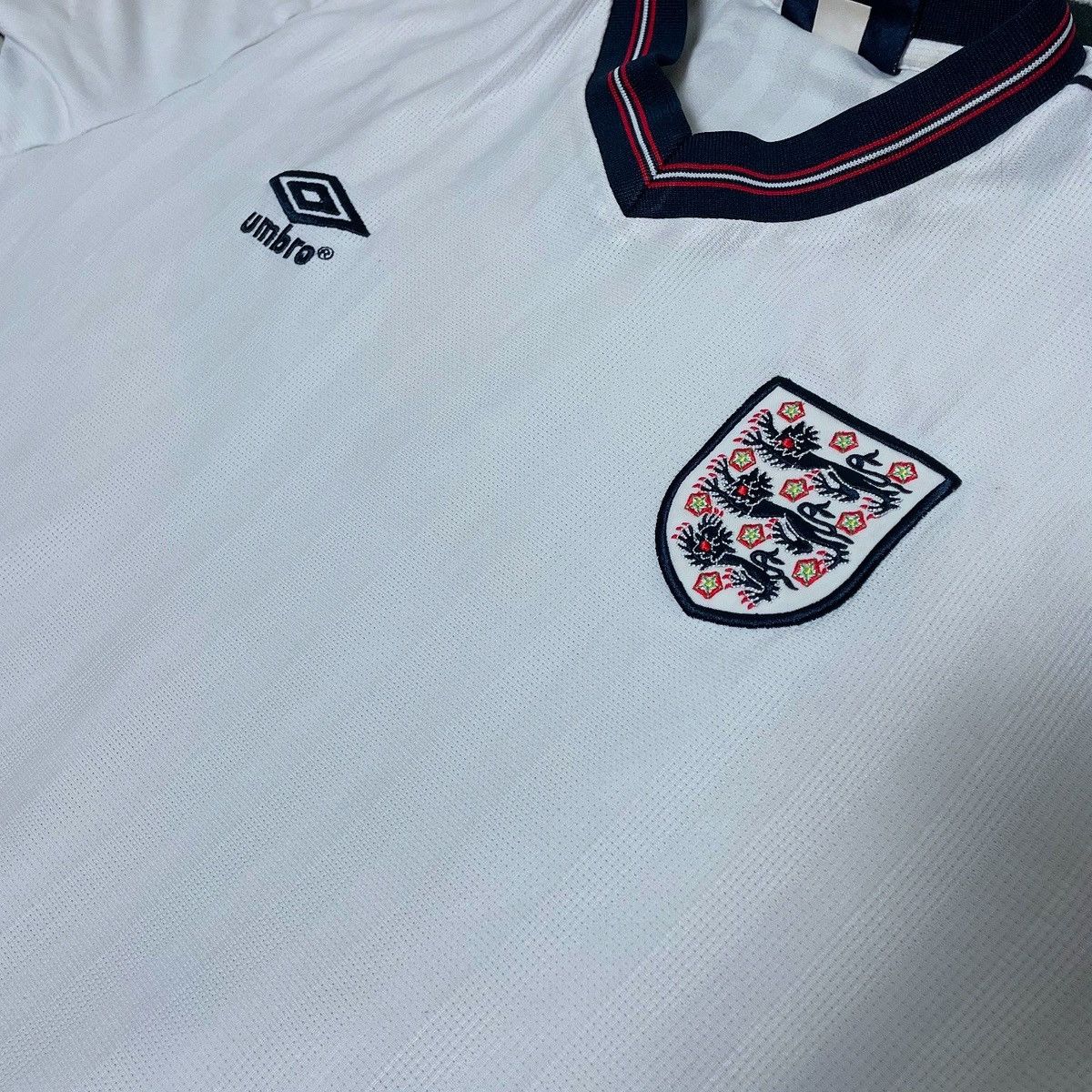 Umbro × Vintage VINTAGE 90S REPRINT HOME ENGLAND NATIONAL JERSEY UMBRO L Size US M / EU 48-50 / 2 - 5 Thumbnail