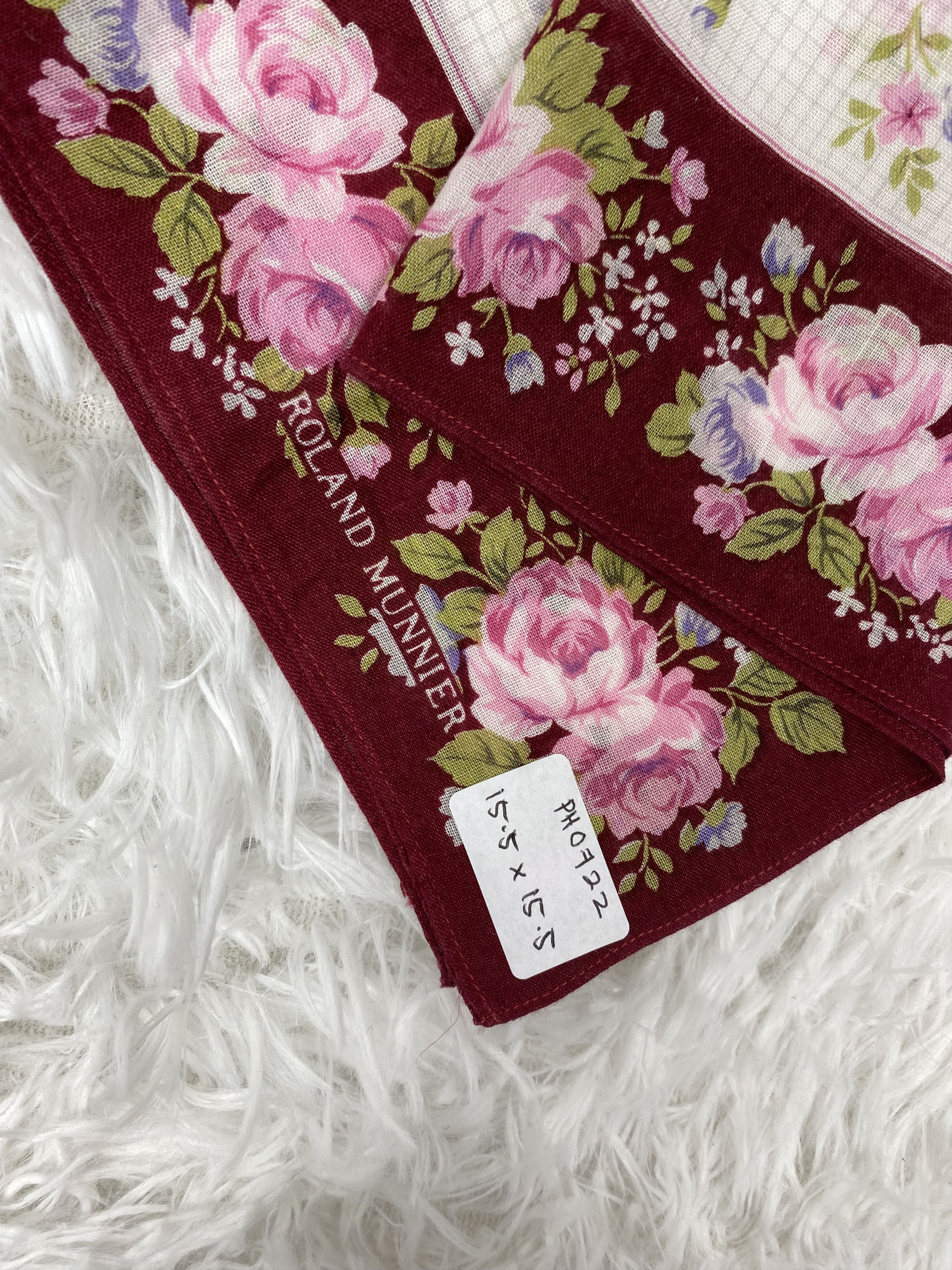 Japanese Brand × Vintage Vintage Roland Munnier Handkerchief Neckerchief PH0722 Size ONE SIZE - 2 Thumbnail