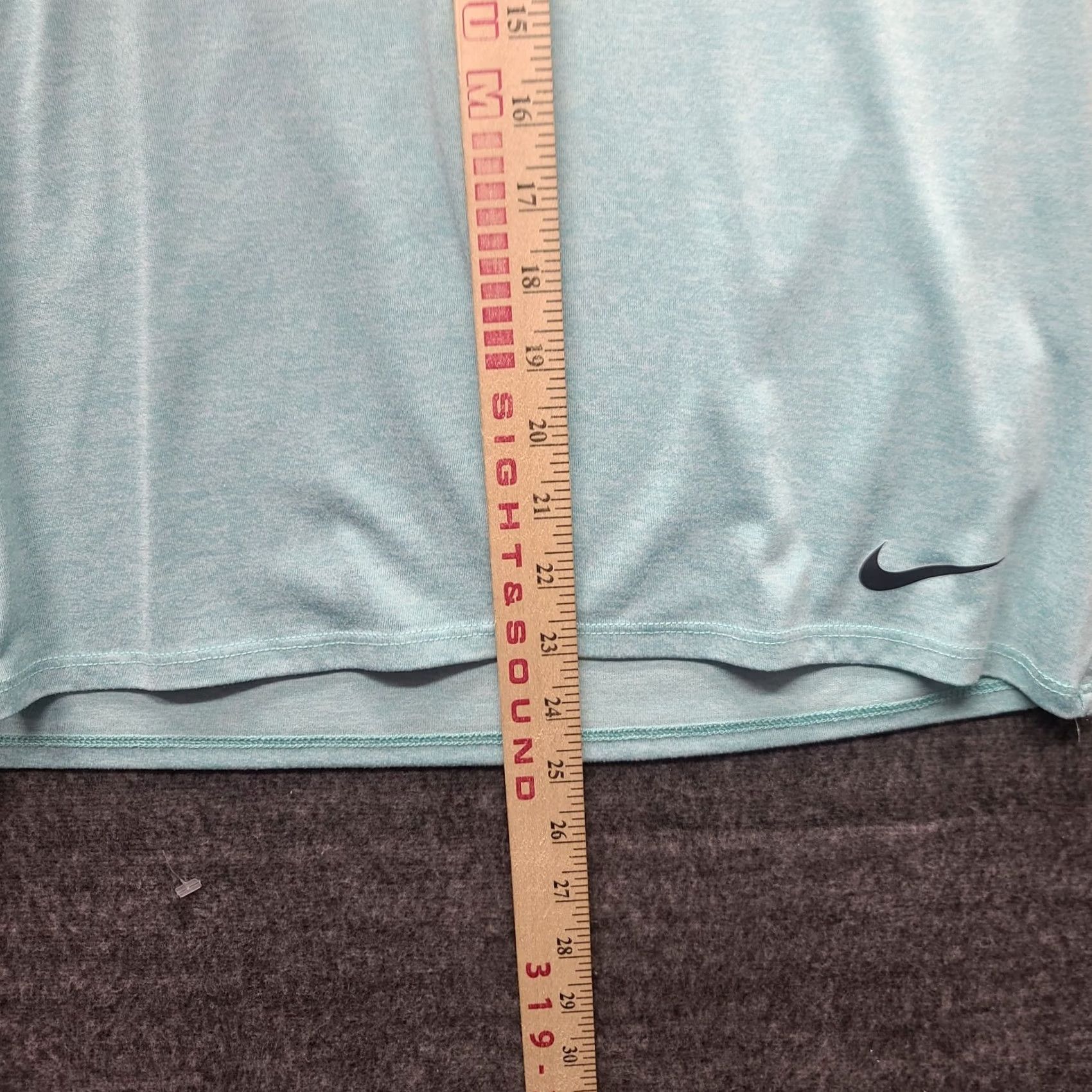 Nike Nike Dri-FIT Shirt Womens M Short Sleeve Pullover Activewear Green Athletic Performance Size M / US 6-8 / IT 42-44 - 4 Thumbnail