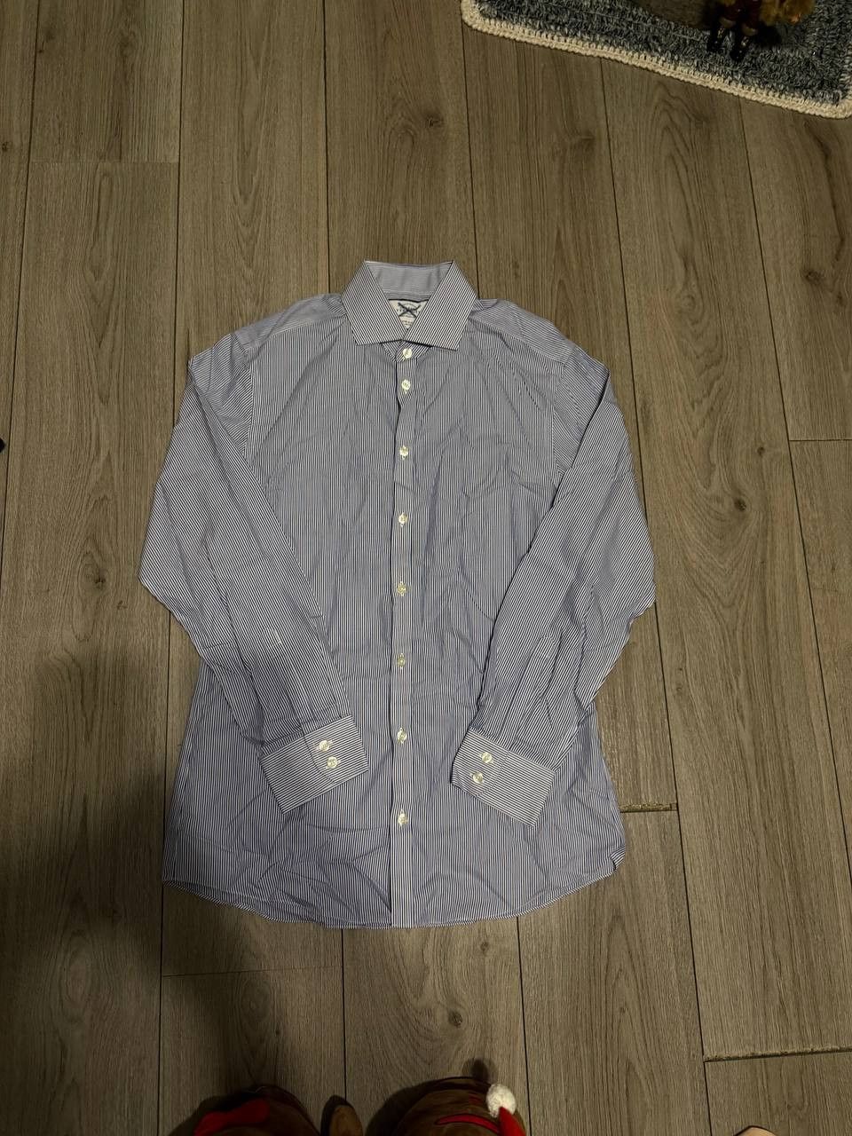 Charles Tyrwhitt charles tyrwhitt shirt mens 15.5 extra slim fit striped Size US M / EU 48-50 / 2 - 1 Thumbnail