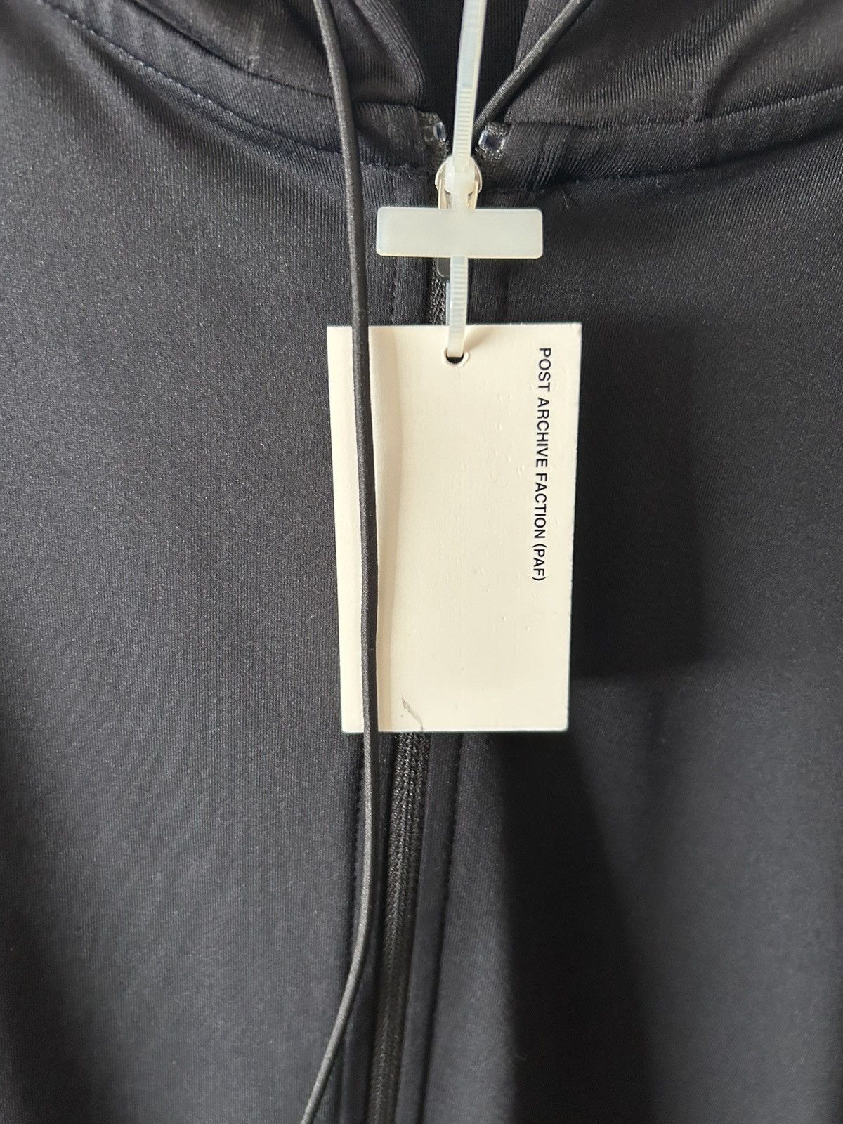 POST ARCHIVE FACTION (PAF) Post Archive Fashion Black Right Hoodie Size US M / EU 48-50 / 2 - 4 Thumbnail