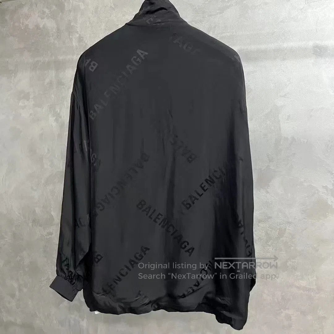 Balenciaga Balenciaga Black Logo Zip Jacket. Size US S / EU 44-46 / 1 - 5 Thumbnail