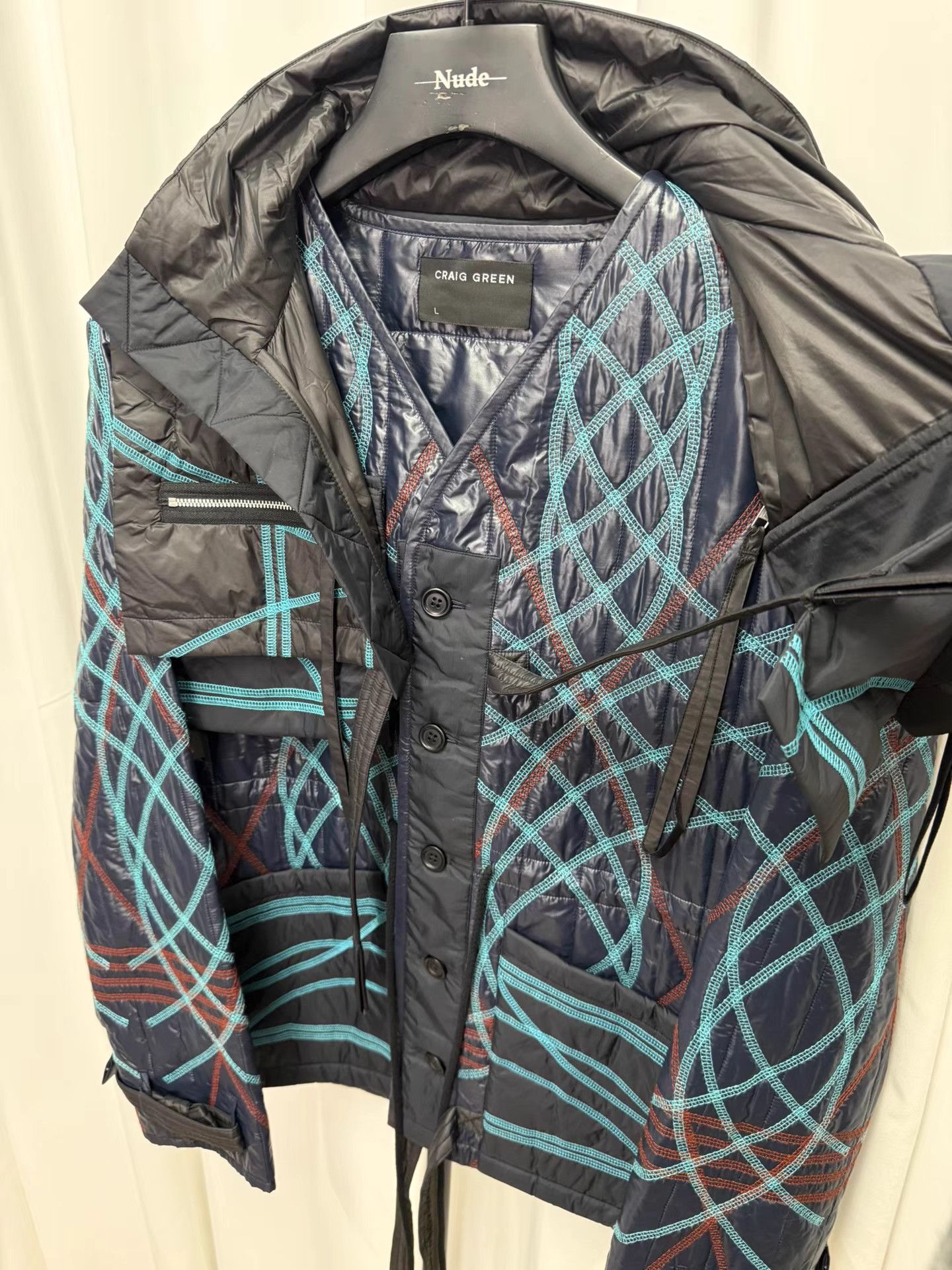 Craig Green Craig green Patchwork Kimono Jacket K20 Size US L / EU 52-54 / 3 - 5 Thumbnail