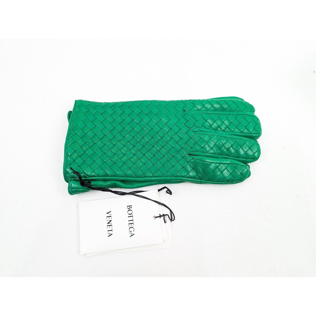 Bottega Veneta o1rshd1 Size : 9 / Nappa Intrecciao Leather Gloves Size ONE SIZE - 1 Thumbnail