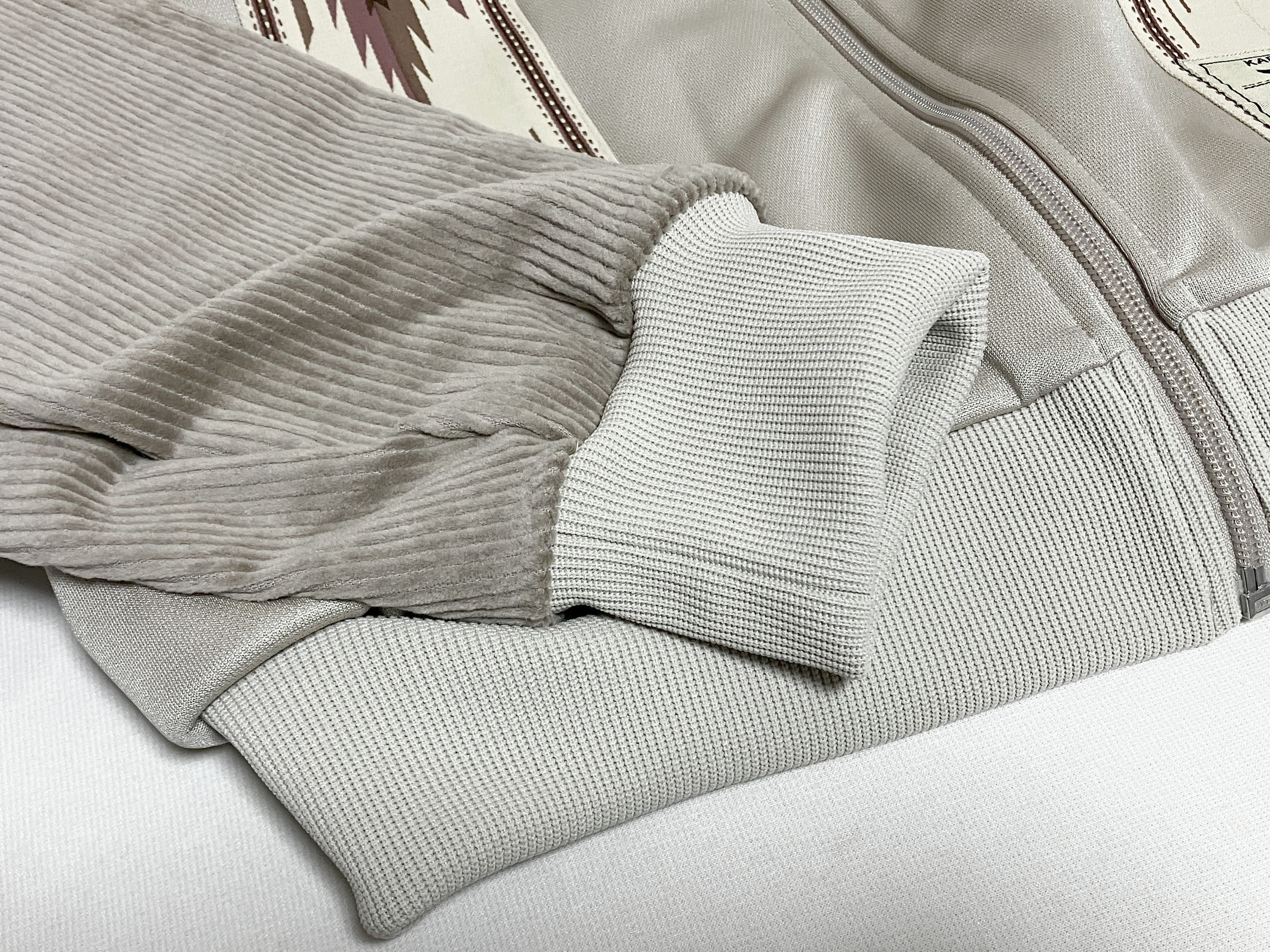 Kapital KAPITAL smooth jersey KOCHI & ZEPHYR track jacket beige M Size US M / EU 48-50 / 2 - 6 Thumbnail