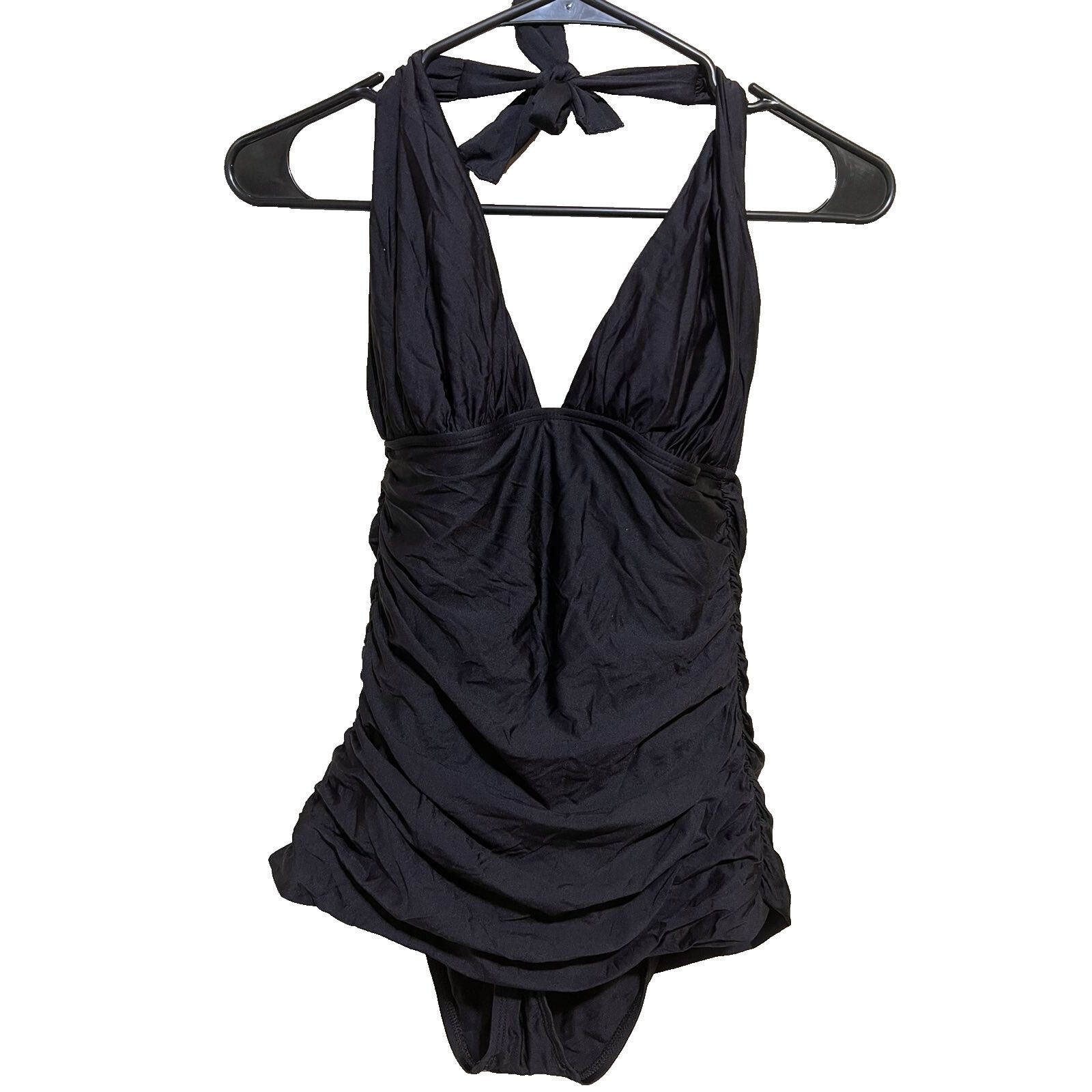 &Daughter St. JOHN women's black tie-up swimsuit Size 6 A001636 Size S / US 4 / IT 40 - 2 Thumbnail
