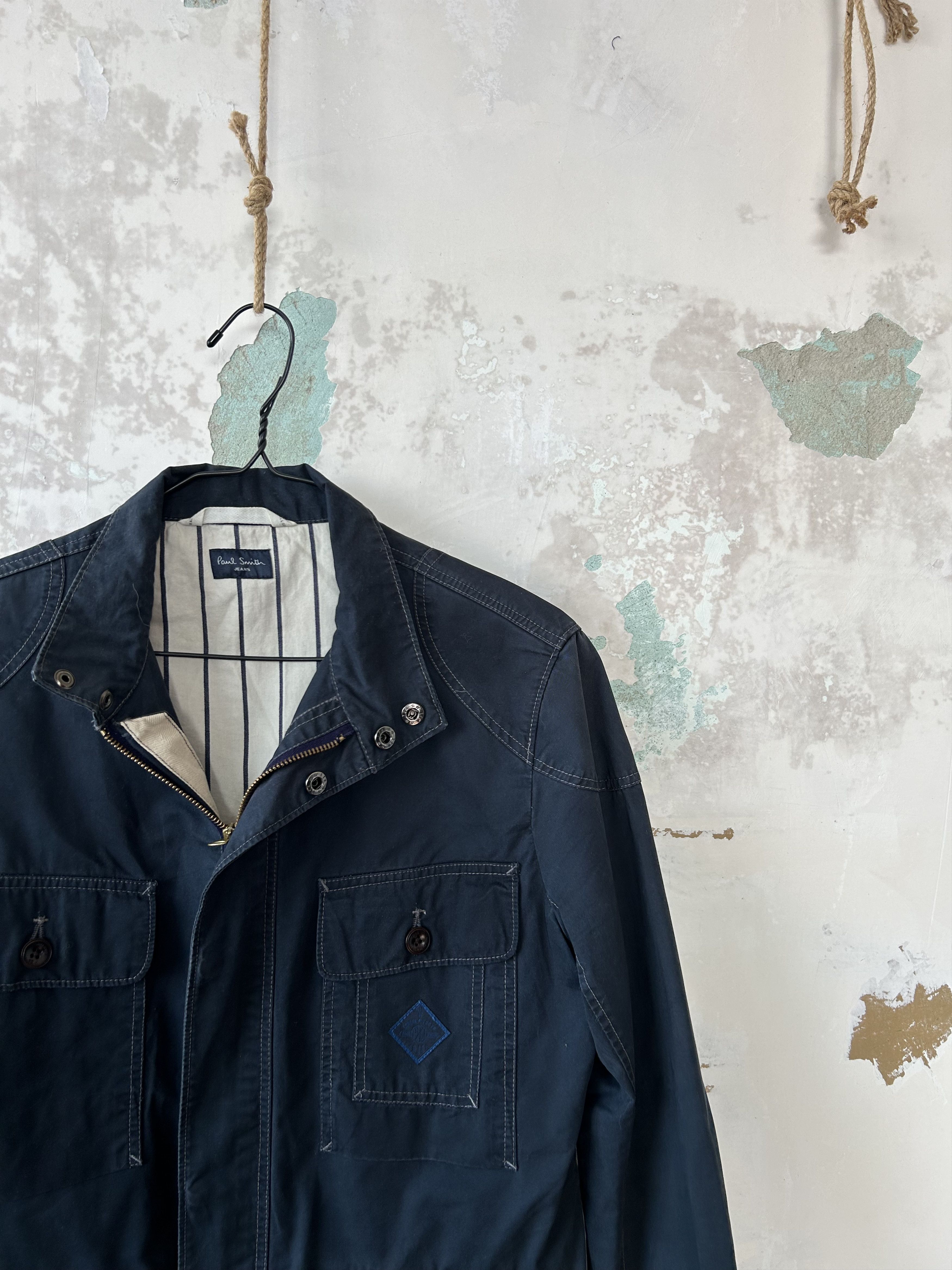 Paul Smith × Vintage Vintage Paul Smith Jacket Coat Chore Size US S / EU 44-46 / 1 - 4 Thumbnail