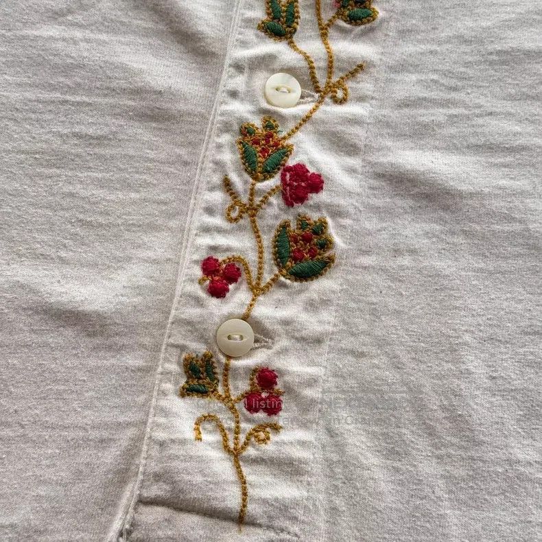 RRL Ralph Lauren RRL Ralph Lauren Embroidered Henry collar Size US S / EU 44-46 / 1 - 4 Thumbnail