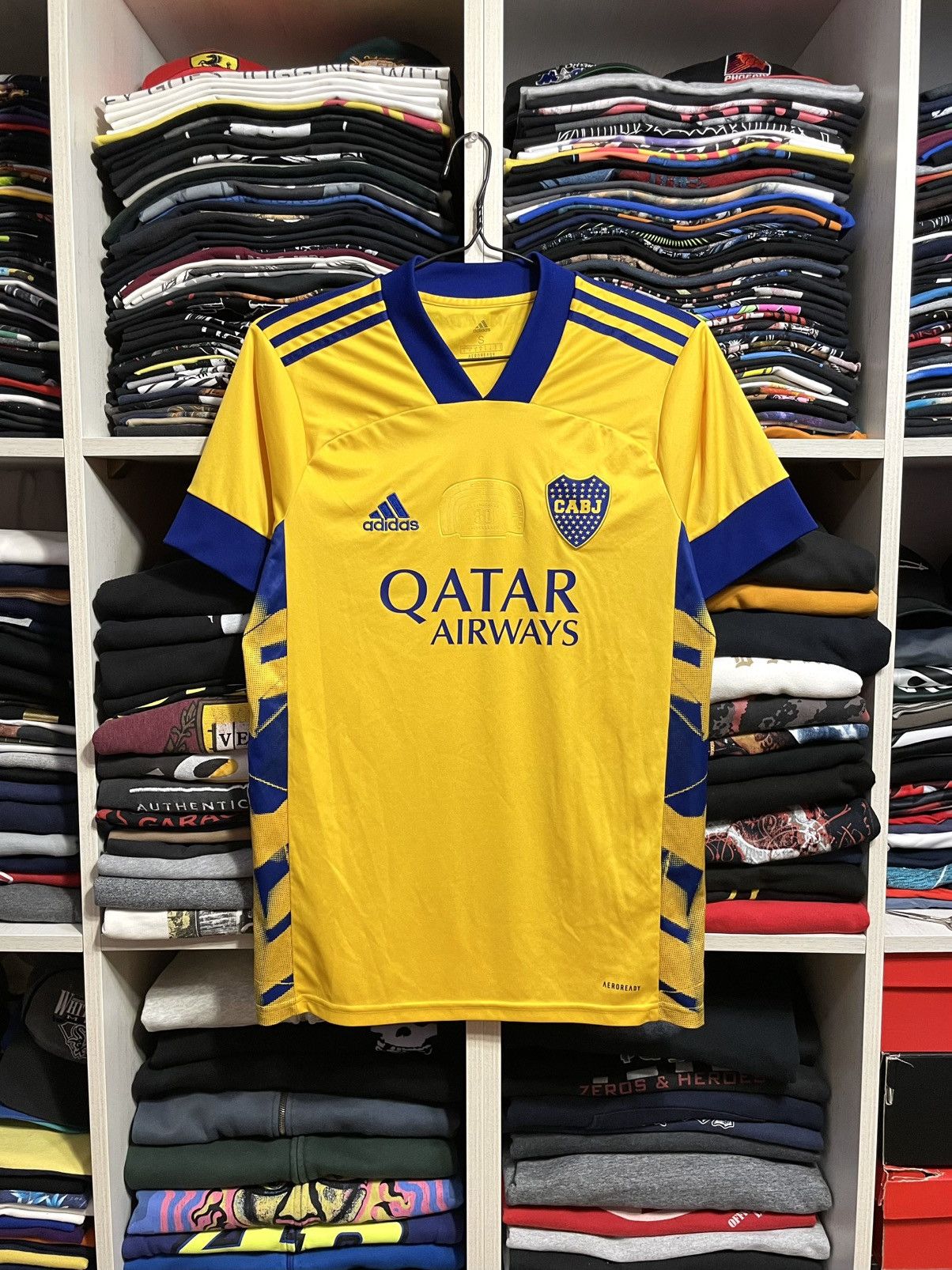 Adidas Boca Juniors 20/21 Adidas Third Kit Soccer Shirt Jersey Size US S / EU 44-46 / 1 - 1 Thumbnail