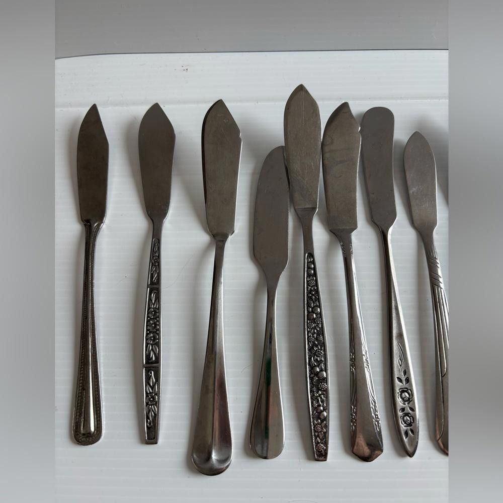 Designer 18 Vintage Butter Knives Size ONE SIZE - 4 Thumbnail