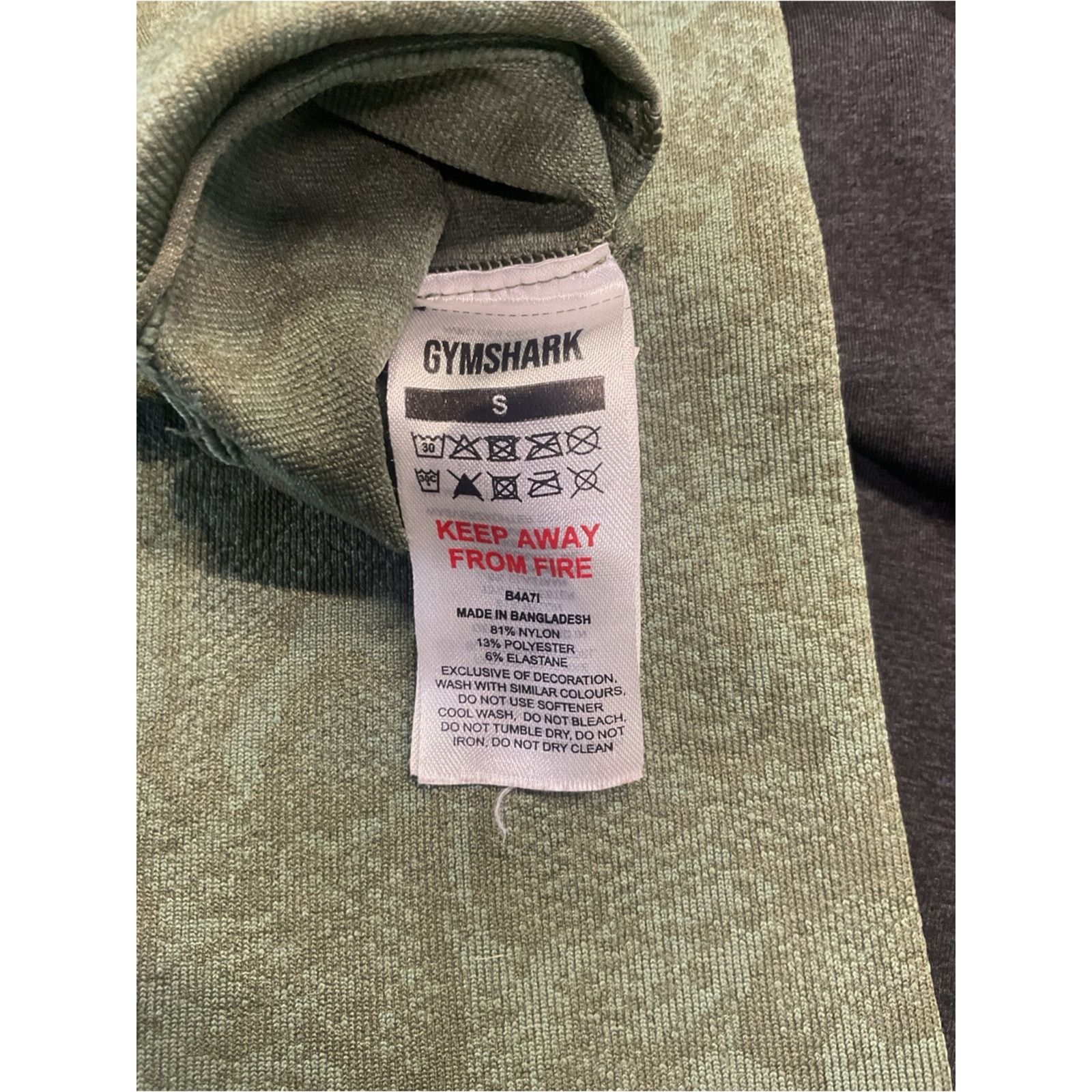 Gymshark Gymshark Olive Green Seamless Scrunch Leggings Size 24" / US 00 / IT 34 - 4 Thumbnail