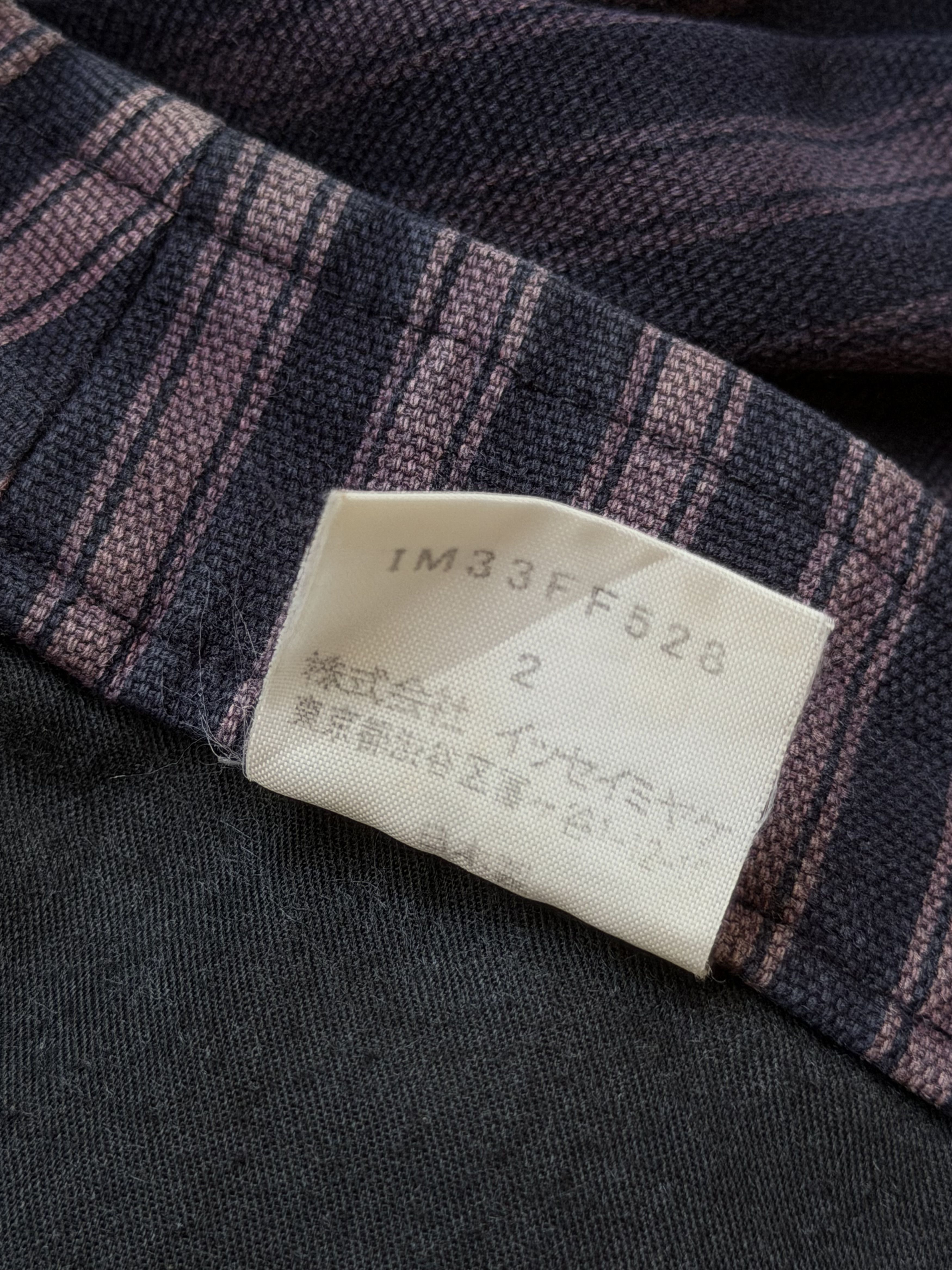 Issey Miyake Issey Miyake Striped Trousers Two Tone Panel Pants Japan Size 29" - 7 Thumbnail