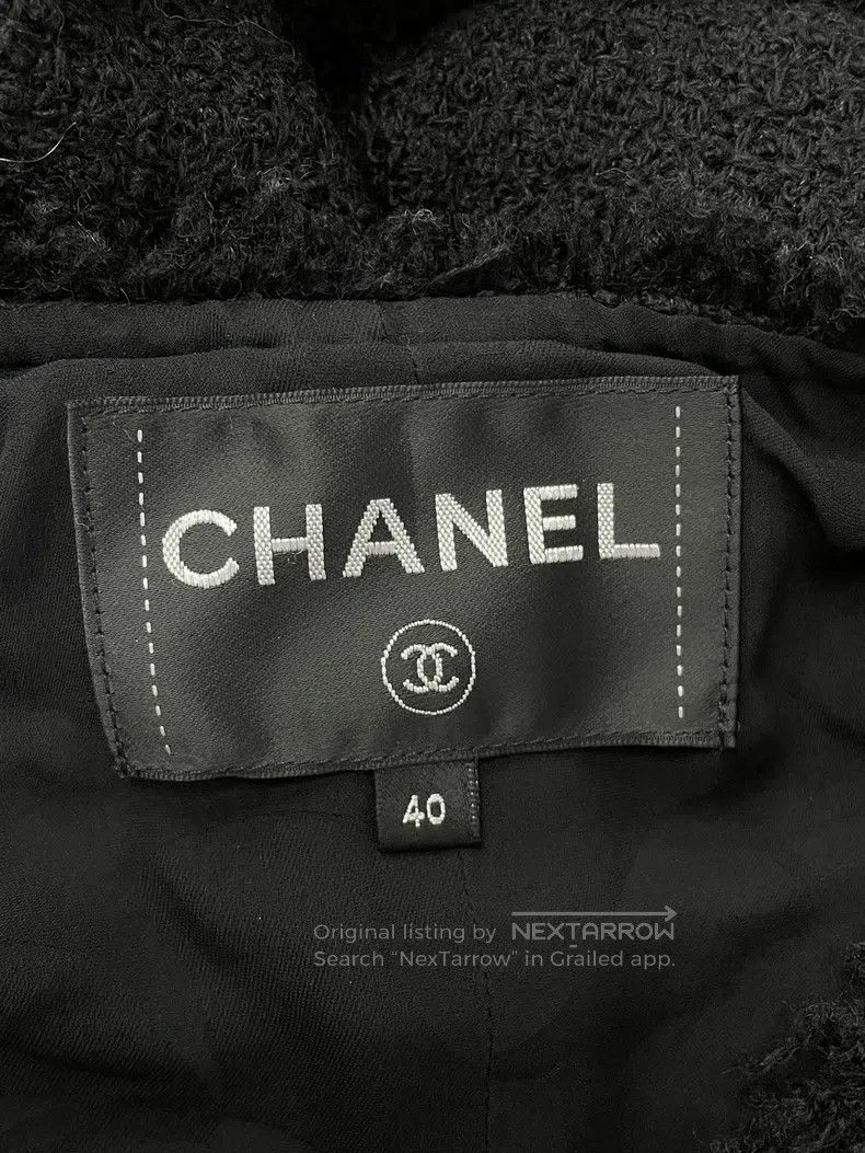 Chanel Chanel Kangpeng Street Series Black Gold V-neck Four-pocke Size S / US 4 / IT 40 - 4 Thumbnail