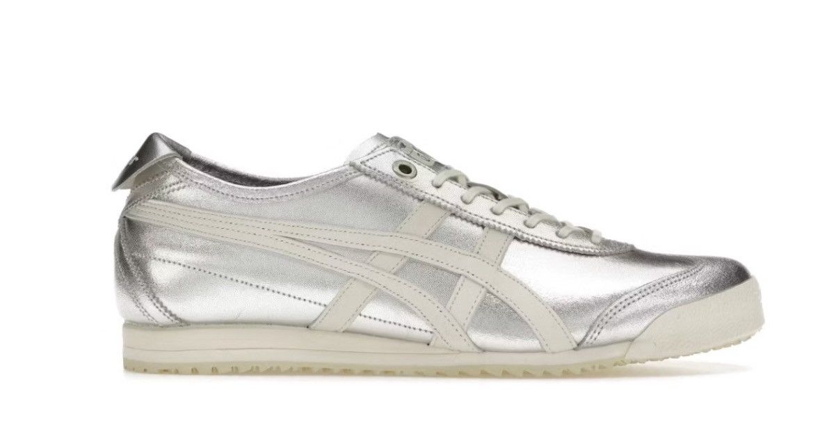 Onitsuka Tiger Pure Silver Onitsuka Tigers Size US 7.5 / IT 37.5 - 1 Thumbnail