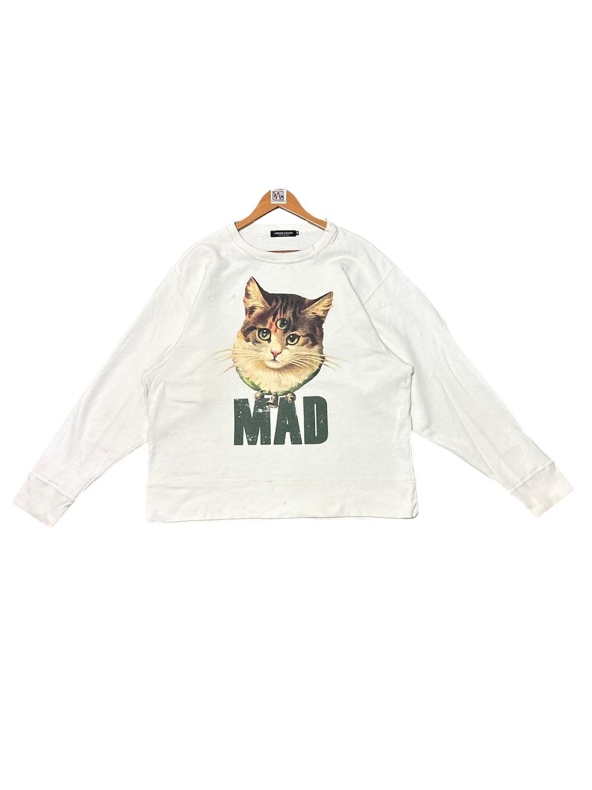 Undercover 💸BINDING OFFER💸UNDERCOVER MADSTORE CAT SWEATSHIRT💥 Size US M / EU 48-50 / 2 - 1 Thumbnail