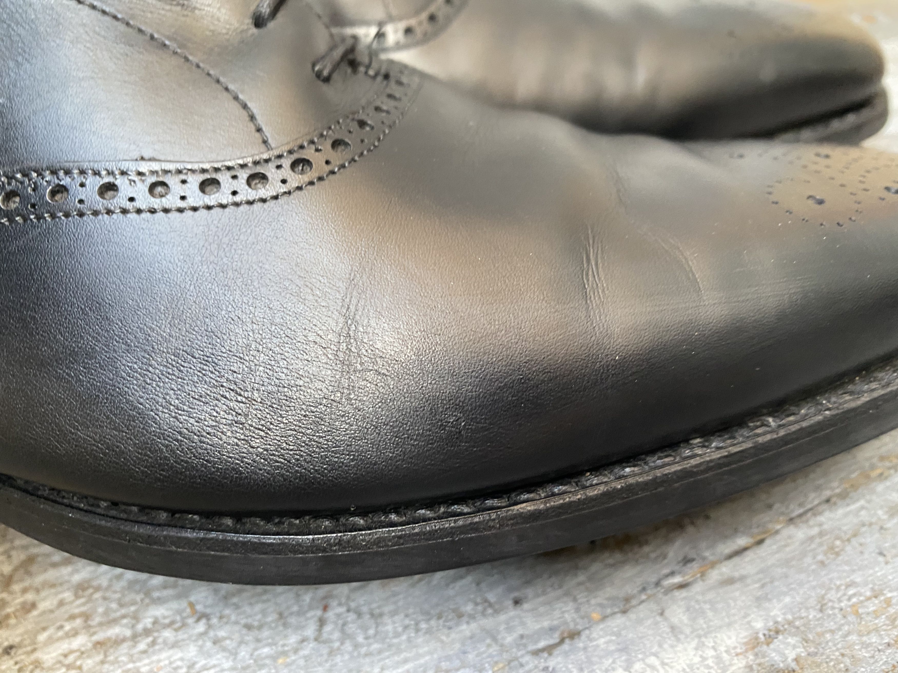 Crockett & Jones Crockett and jones oxford black leather shoes Uk 10.5E Size US 11.5 / EU 44-45 - 9 Thumbnail