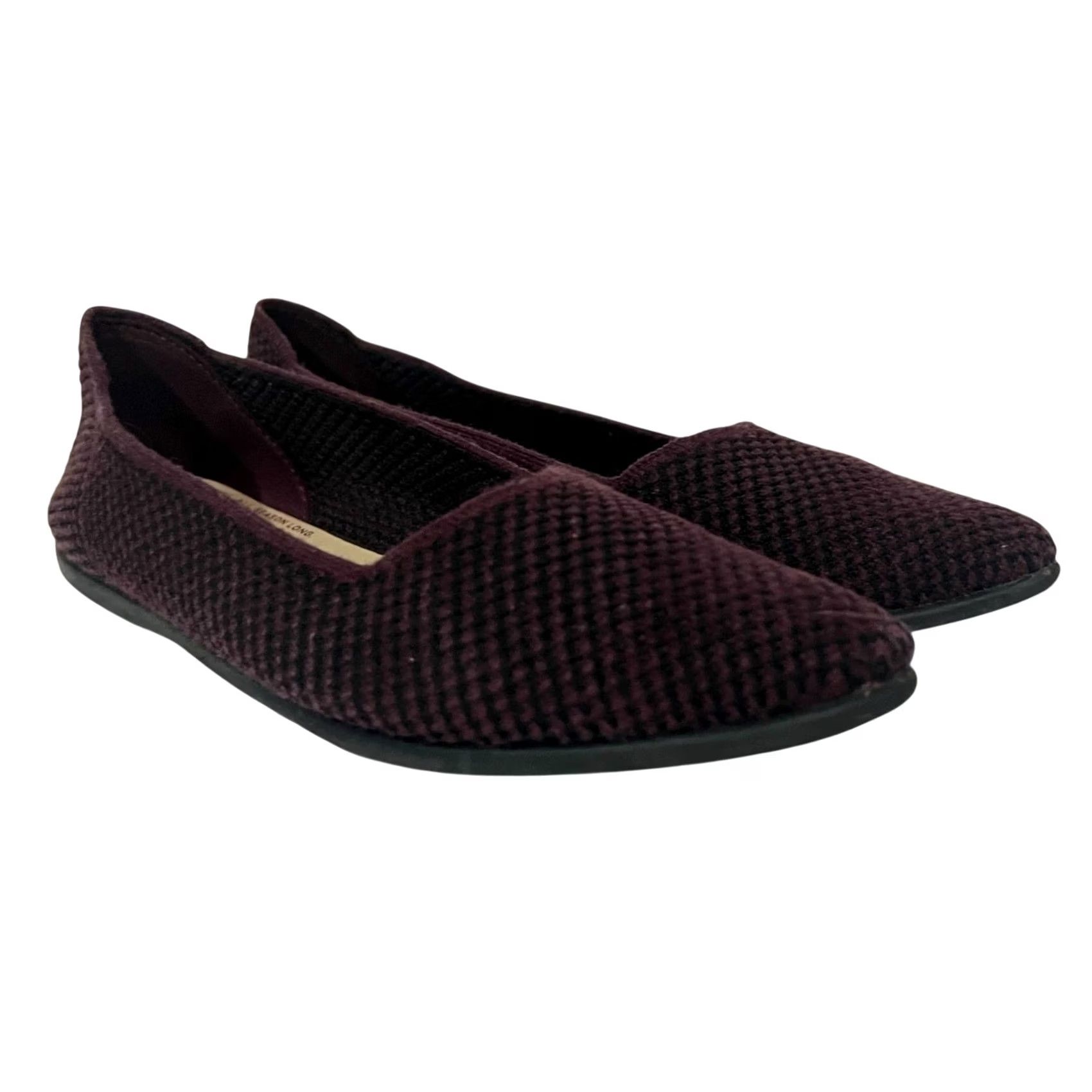 Cole Haan VINTAGE Cole Haan Springfeel Stitchlite Skimmer Purple Sock Slip On Ballet Flats Sz 10 Women Flat Purple Sock Slip On Ballet Flats 10 Women Size US 10 / IT 40 - 2 Thumbnail