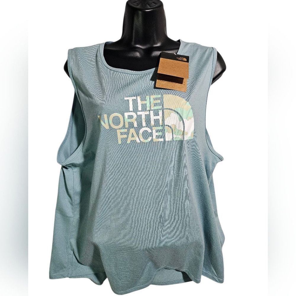The North Face The North Face Women Blue Camo Tank XL Size XL / US 12-14 / IT 48-50 - 3 Thumbnail