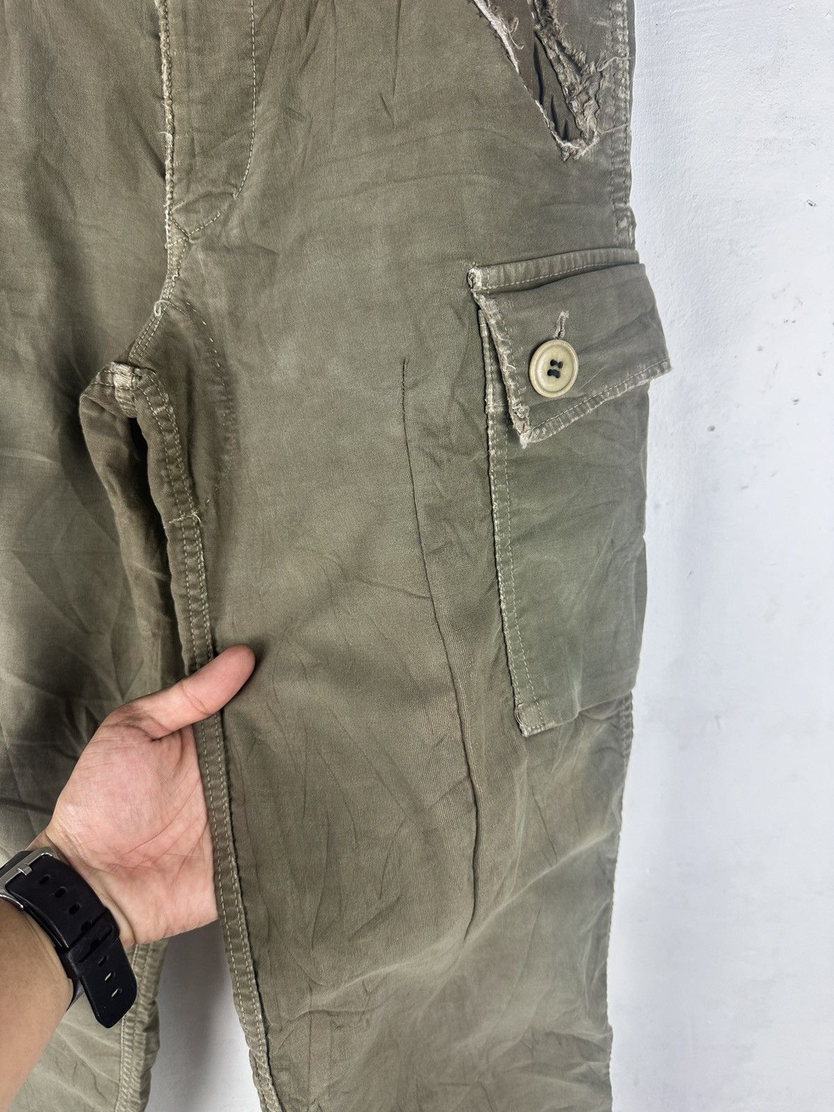 If Six Was Nine CARGO PANTS HR MARKET DRAWSTRING MULTIPOCKET SENDITIONARIES Size US 29 - 5 Thumbnail